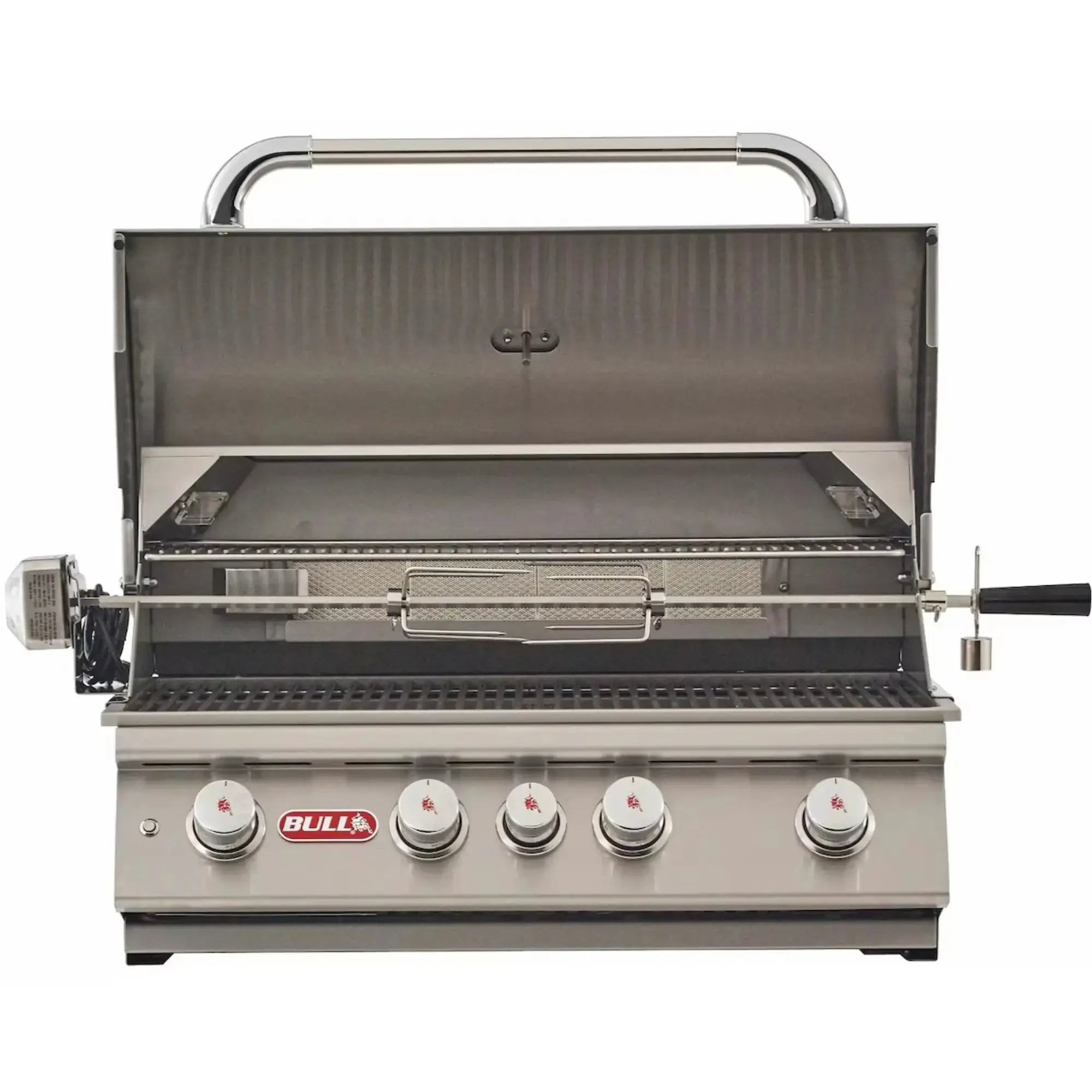 Bull Angus 30-Inch 4-Burner Built-In Gas Grill with Rotisserie Bull