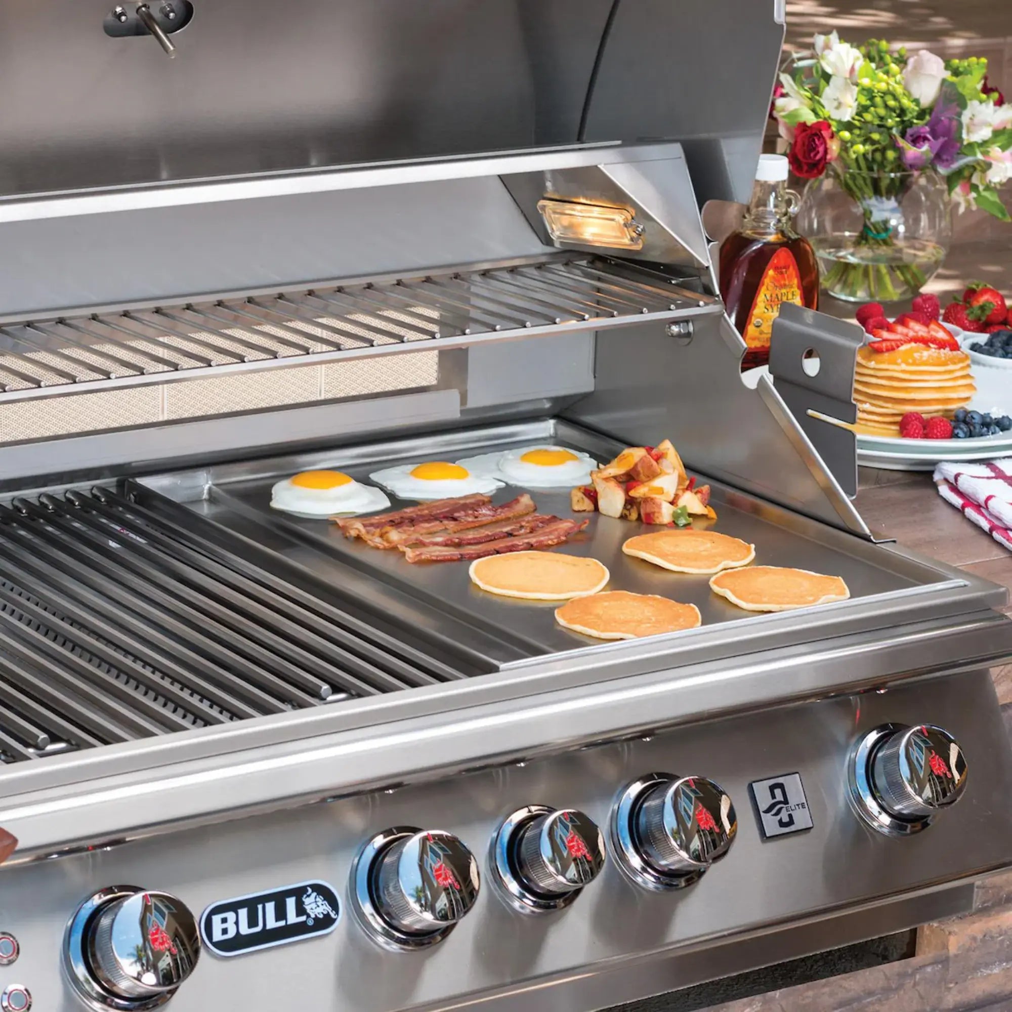 Bull Removable Griddle Plate – Fits All Bull Grills Bull