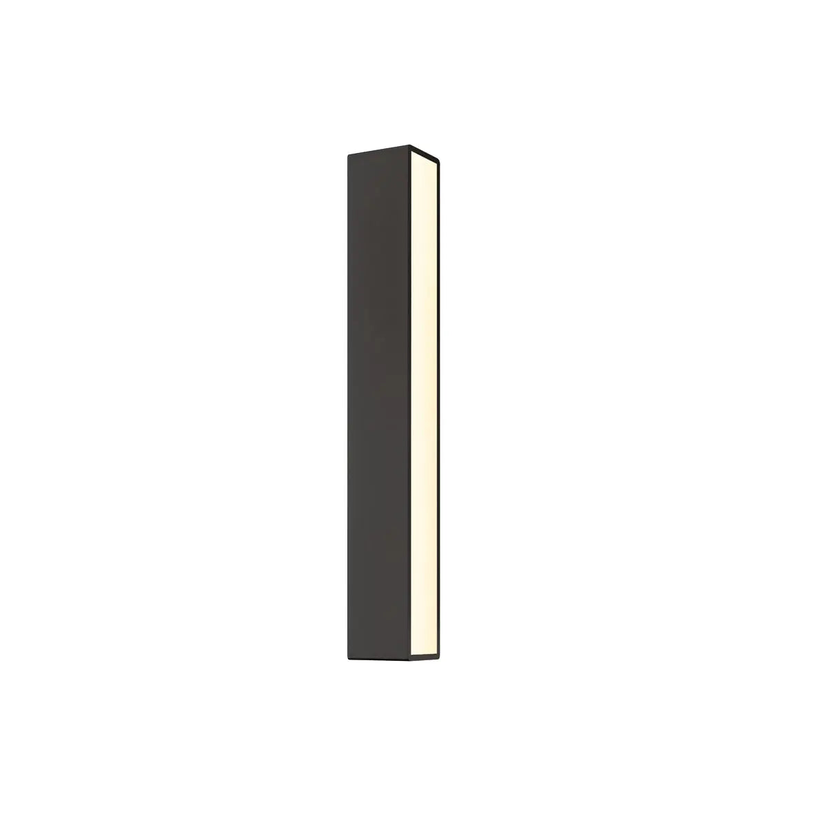 Sideways Wall Sconce - Textured Bronze - 24" H 3.25" W - Sonneman