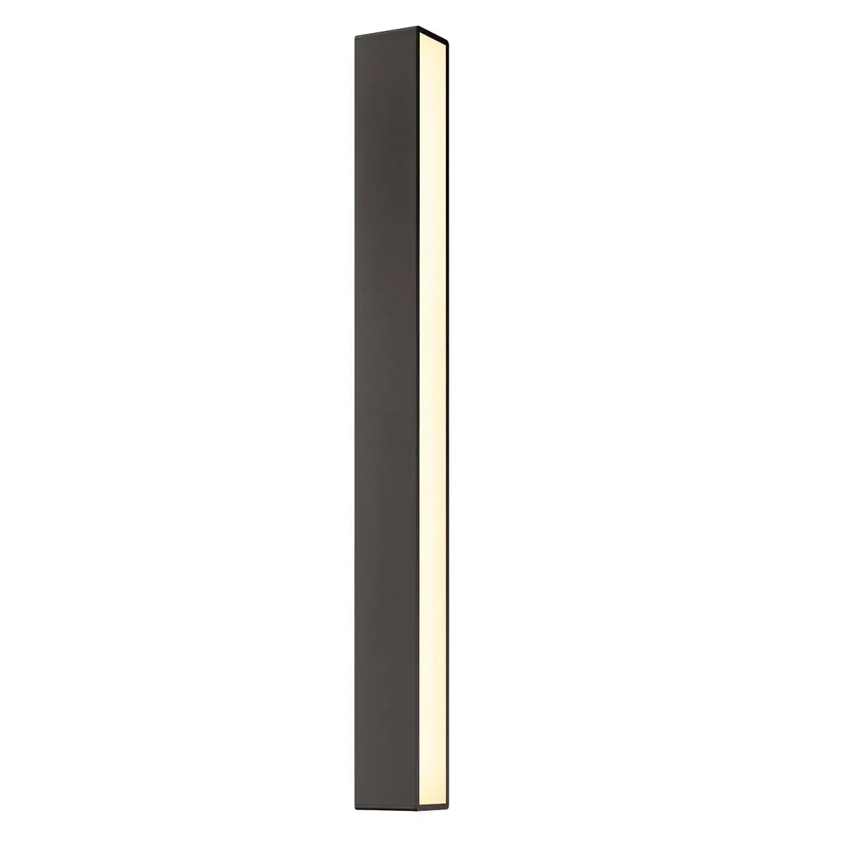 Sideways Wall Sconce - Textured Bronze - 36.25" H 3.25" W - Sonneman