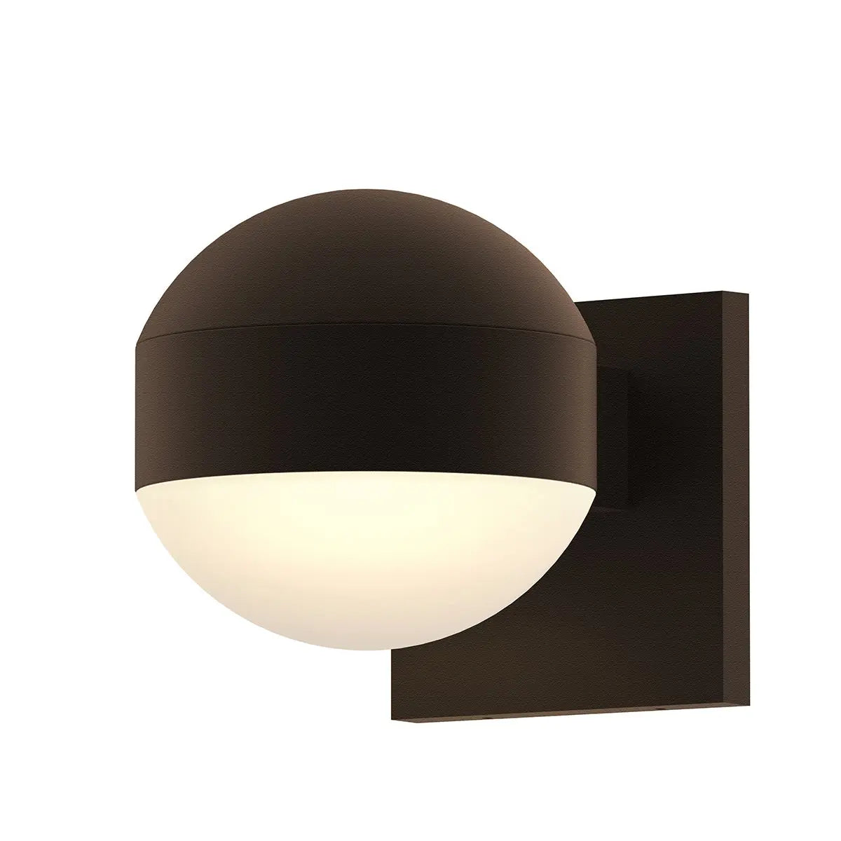 REALS Wall Sconce - Textured Bronze - 5" H 5" W - Sonneman