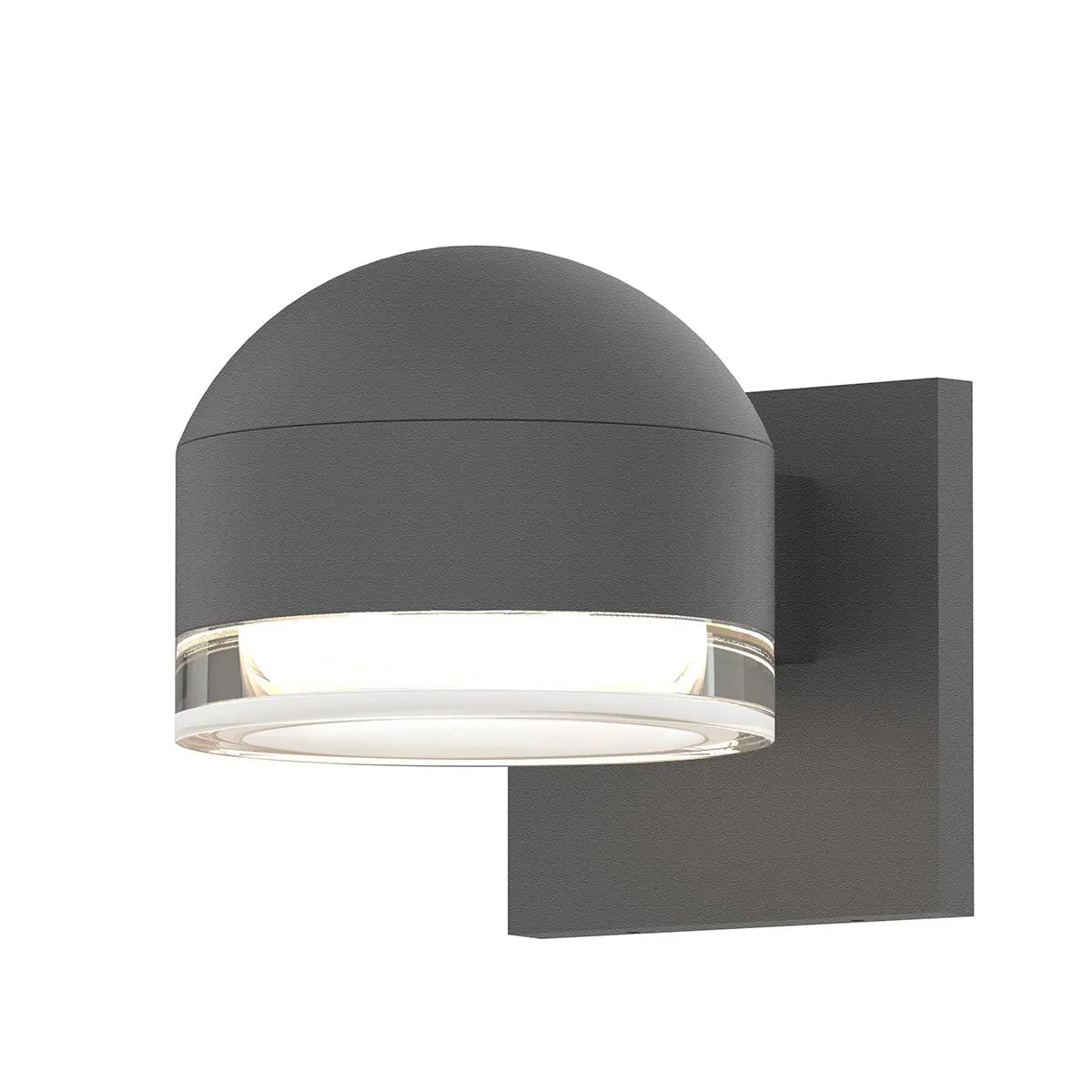 REALS Wall Sconce - Textured Gray - 4" H 5" W - Sonneman
