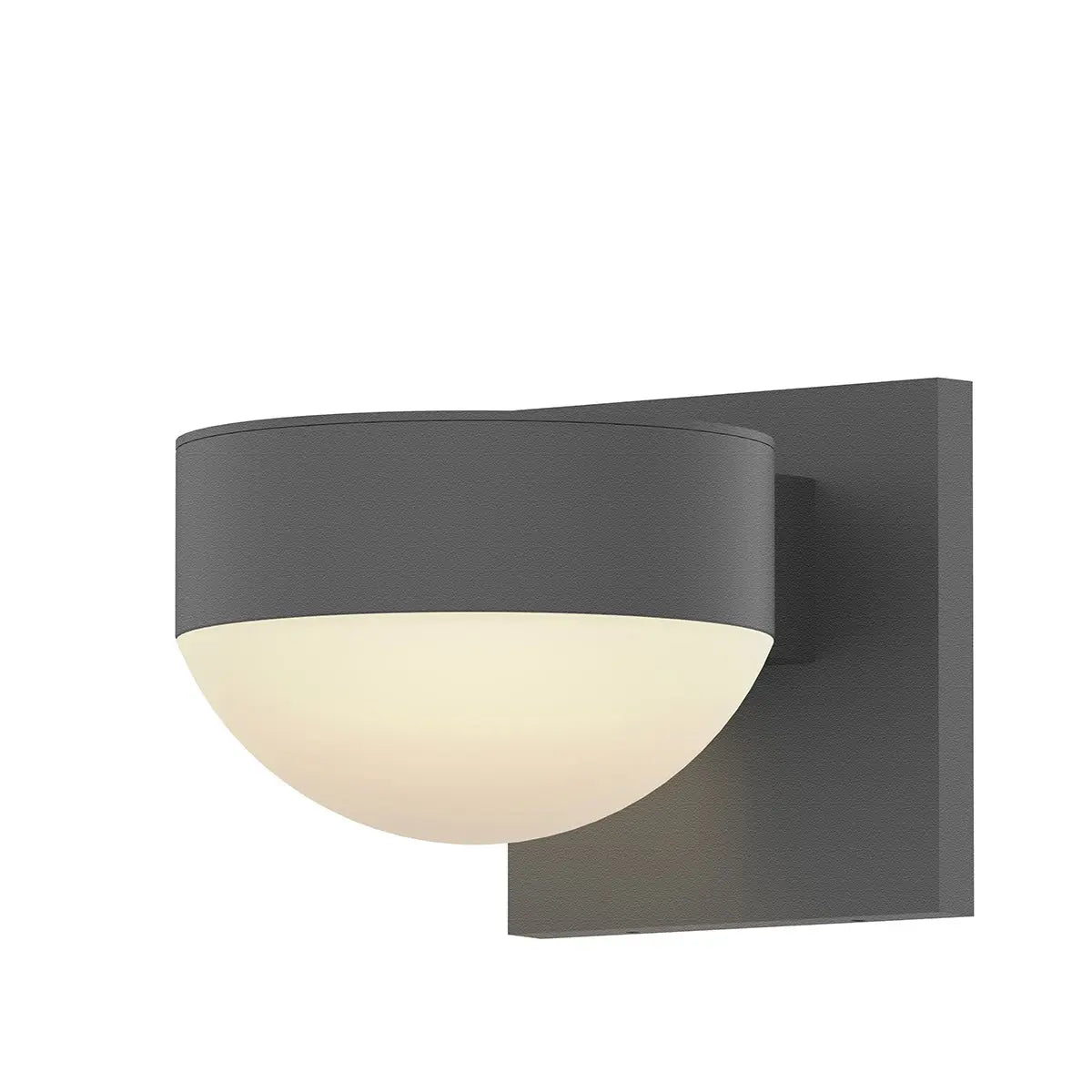 REALS Wall Sconce - Textured Gray - 3.25" H 5" W - Sonneman
