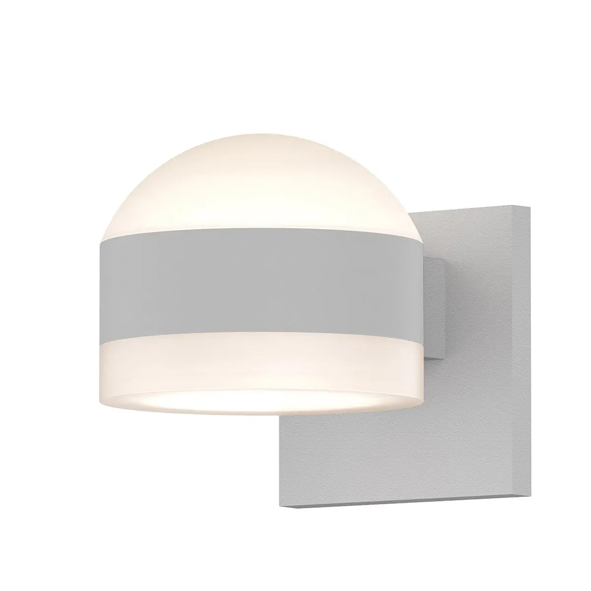 REALS Wall Sconce - Texture White - 4" H 5" W - Sonneman