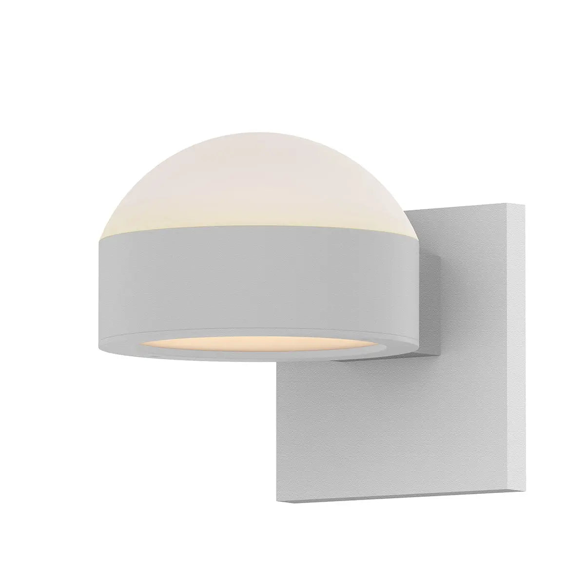 REALS Wall Sconce - Texture White - 3.25" H 5" W - Sonneman
