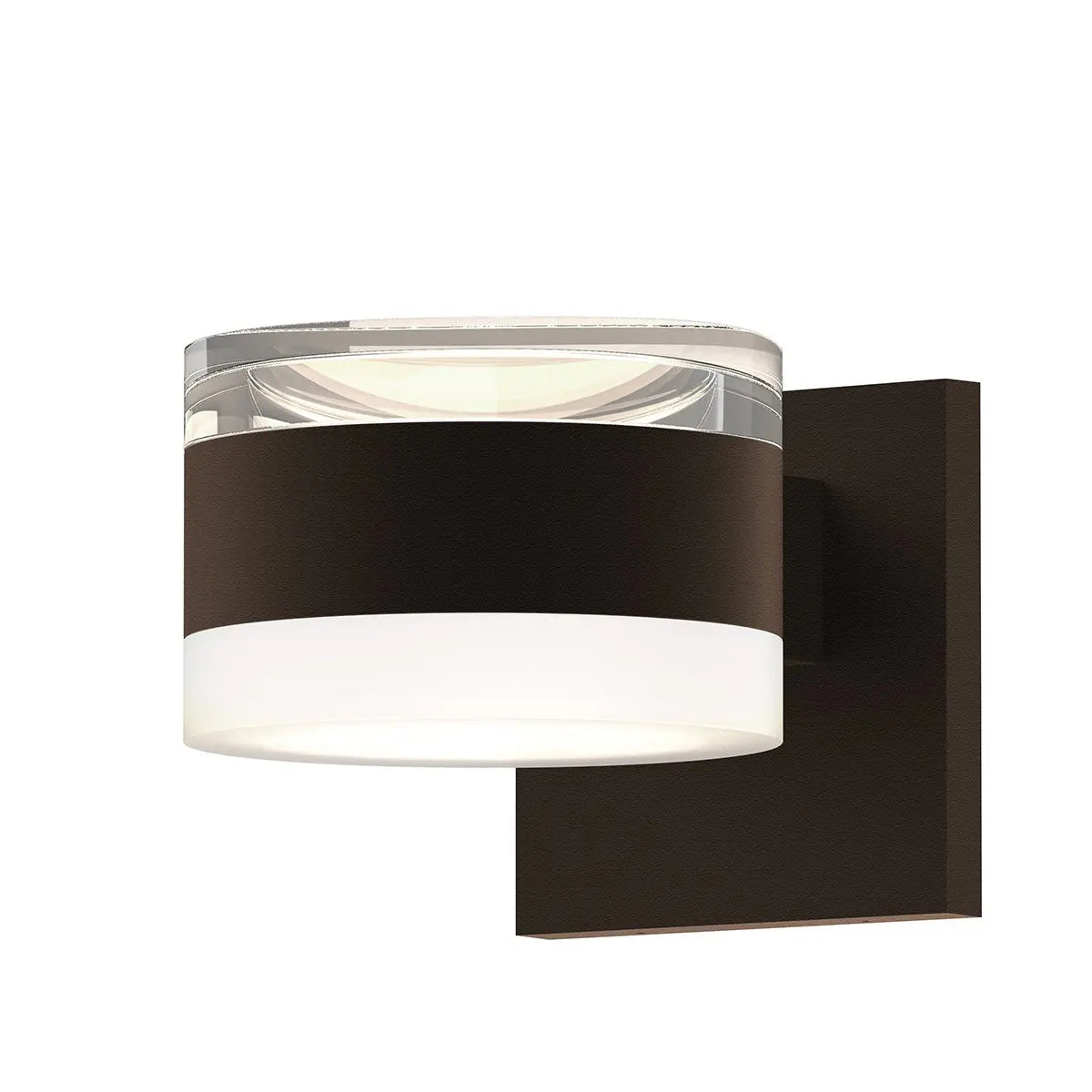REALS Wall Sconce - Textured Bronze - 3.25" H 5" W - Sonneman