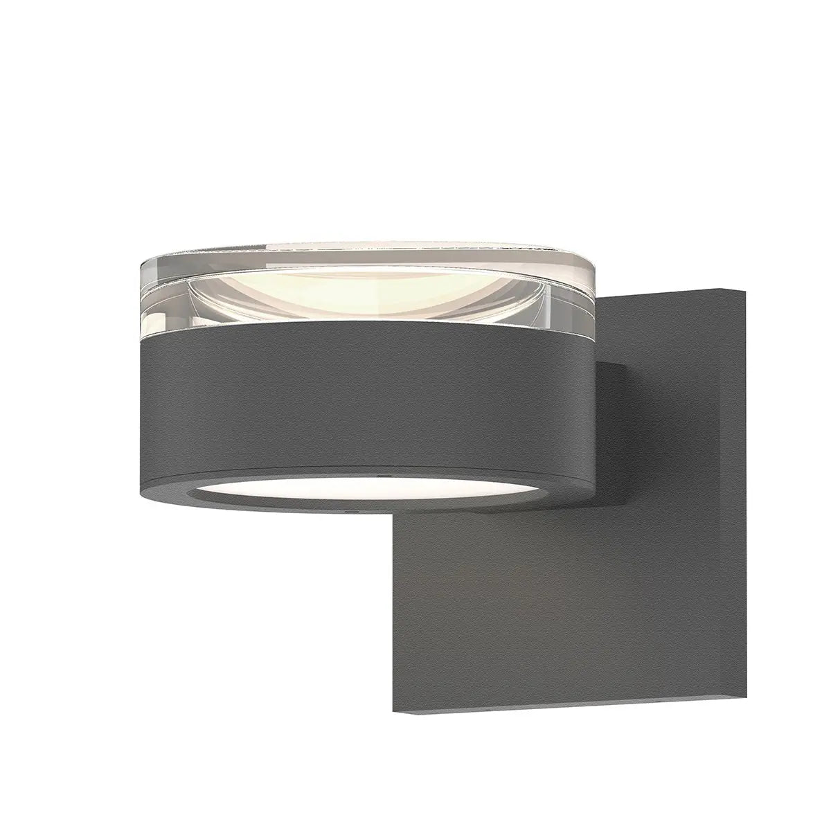 REALS Wall Sconce - Textured Gray - 2.5" H 5" W - Sonneman