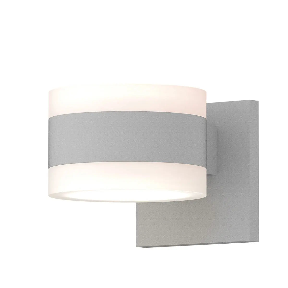 REALS Wall Sconce - Texture White - 3.25" H 5" W - Sonneman