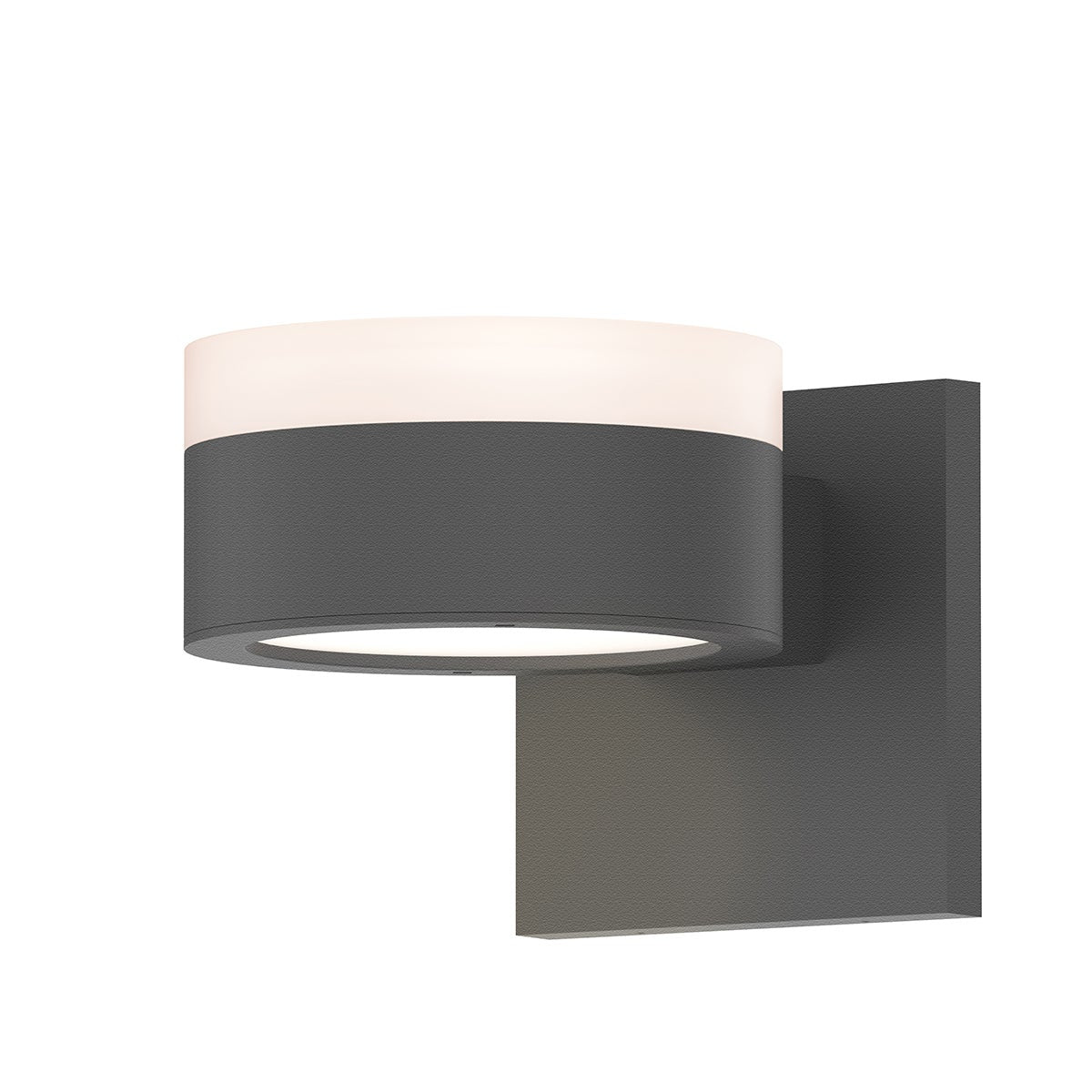 REALS Wall Sconce - Textured Gray - 2.5" H 5" W - Sonneman