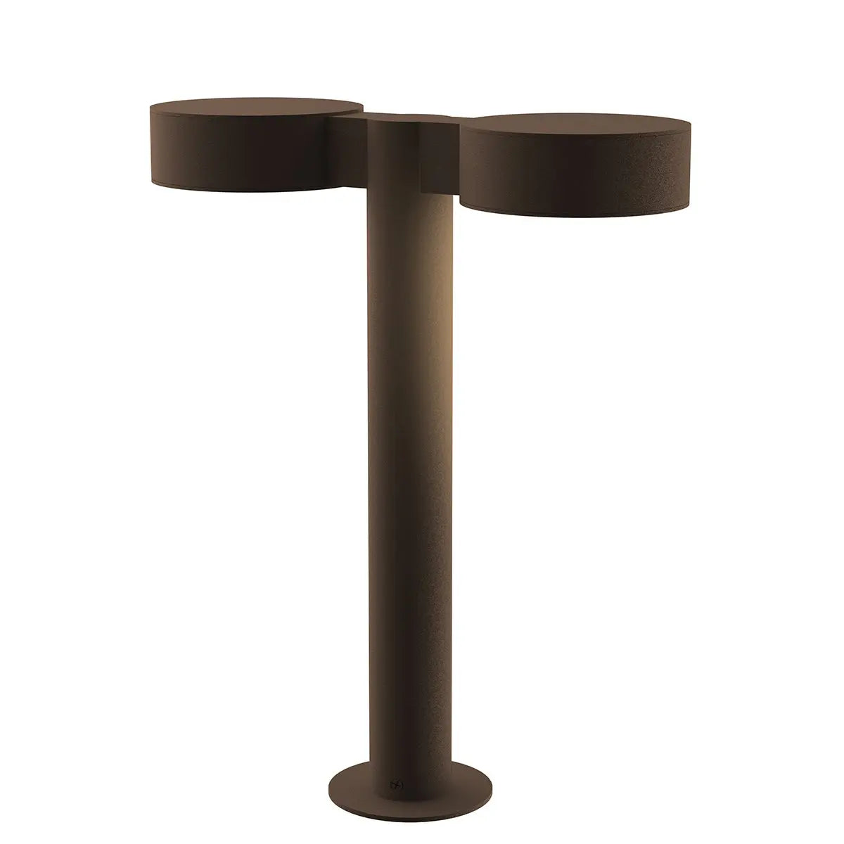 REALS LED Luminaries - Bollard - Textured Bronze - 16" H 5" W - Sonneman