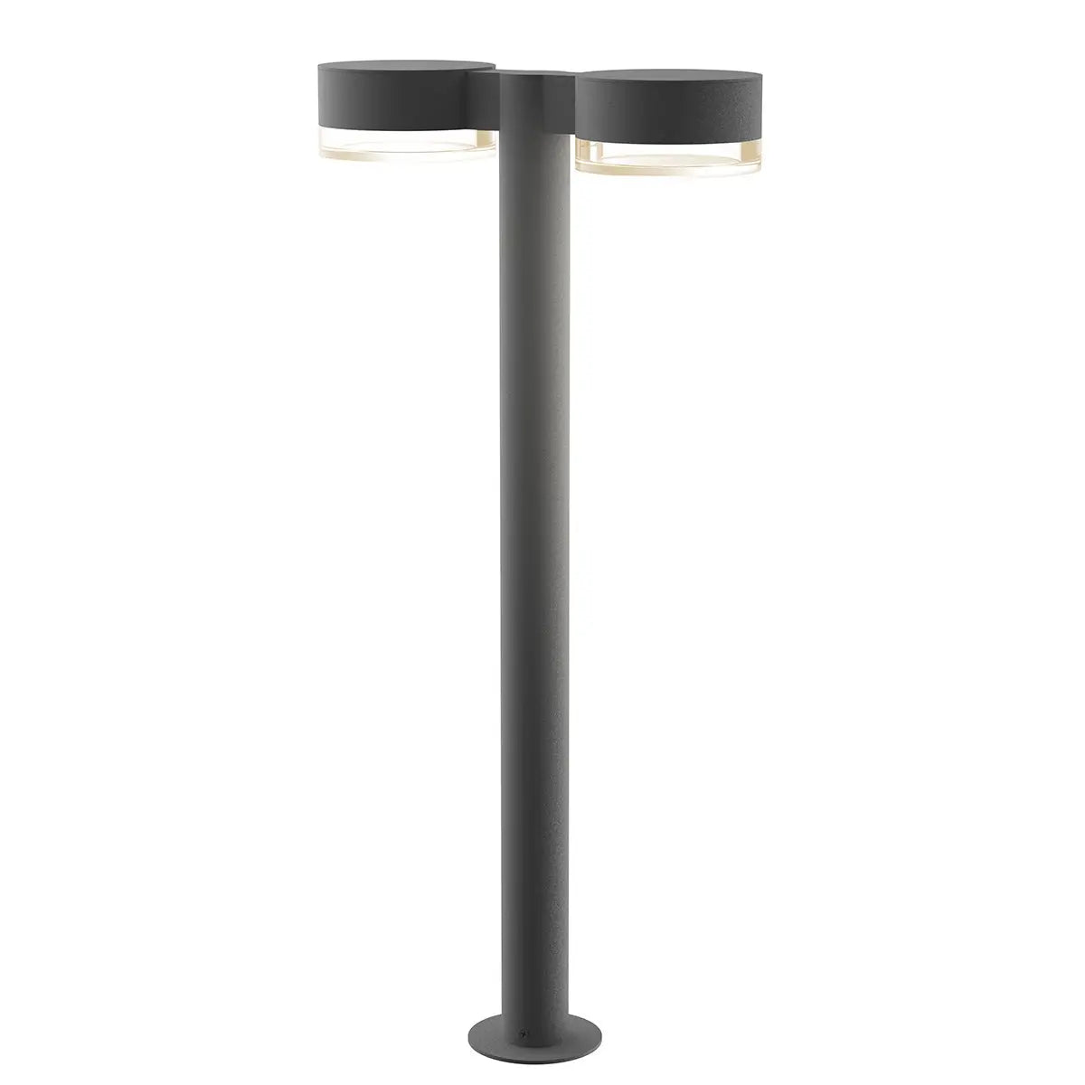 REALS LED Luminaries - Bollard - Textured Gray - 28" H 5" W - Sonneman
