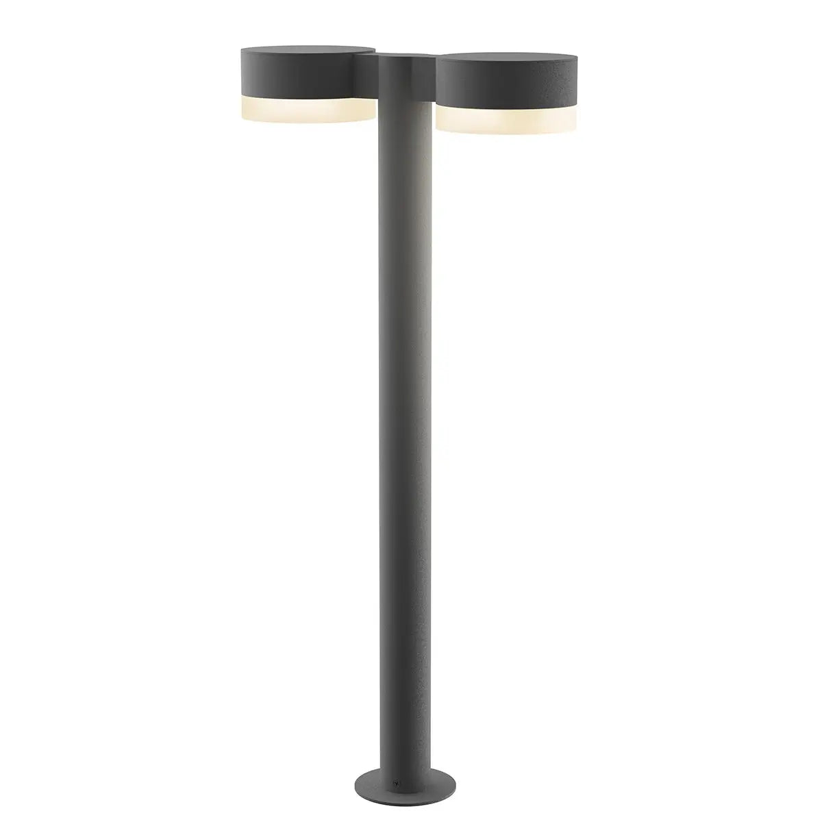 REALS LED Luminaries - Bollard - Textured Gray - 28" H 5" W - Sonneman