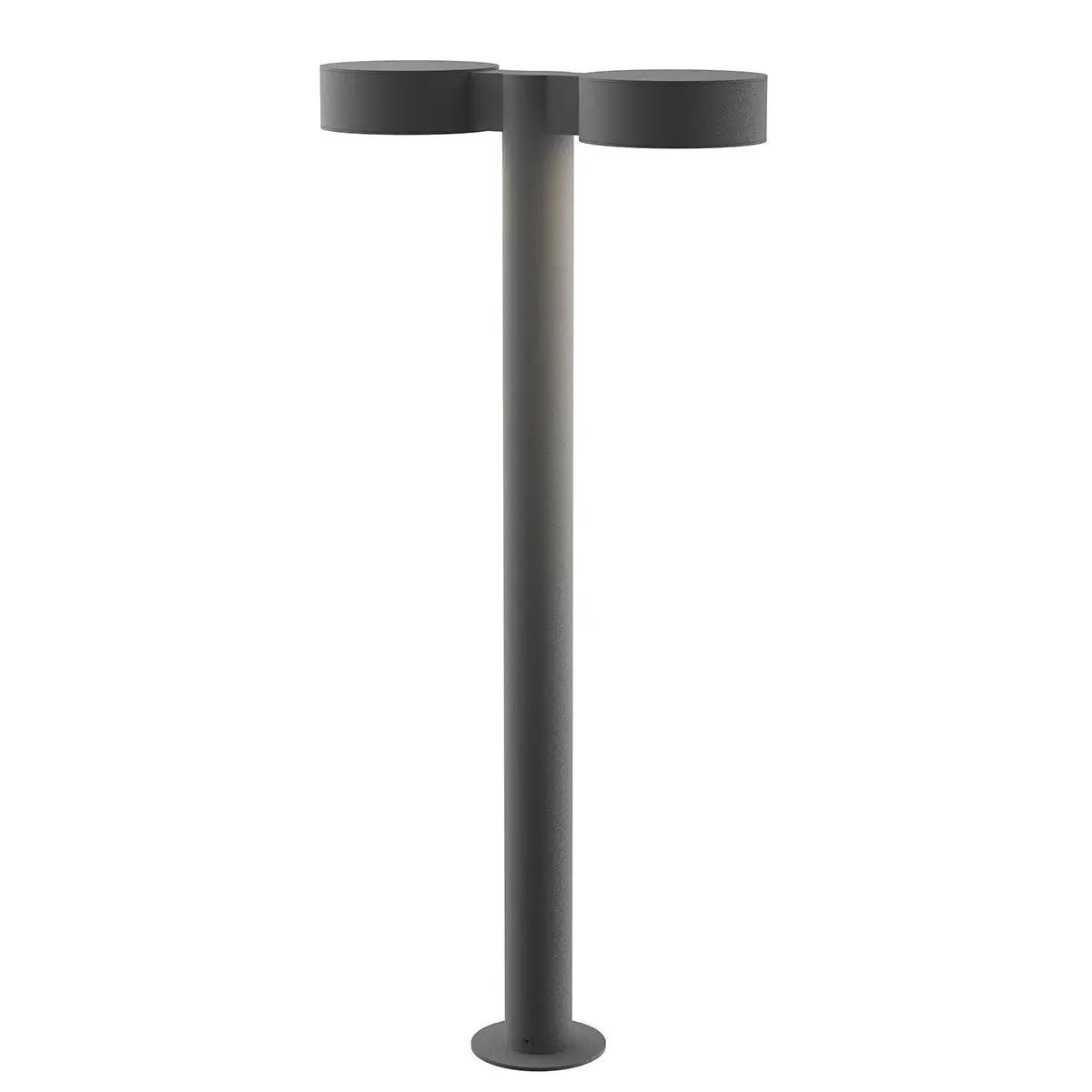 REALS LED Luminaries - Bollard - Textured Gray - 28" H 5" W - Sonneman