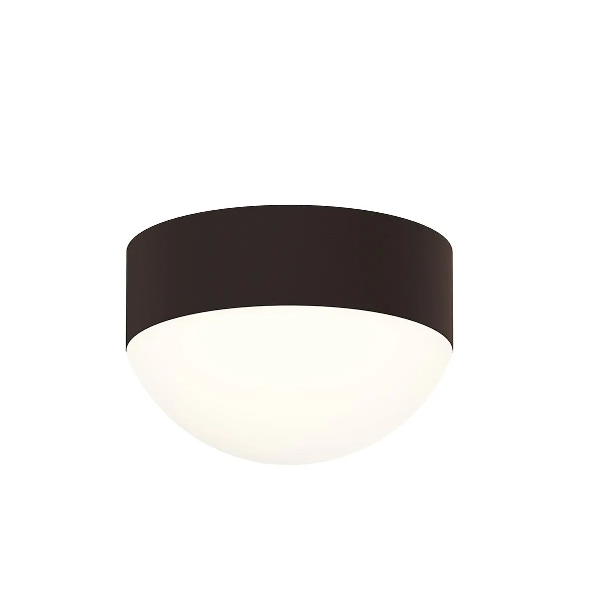 REALS Surface Mount - Flush Mount - Textured Bronze - 3.25" H 5" W - Sonneman