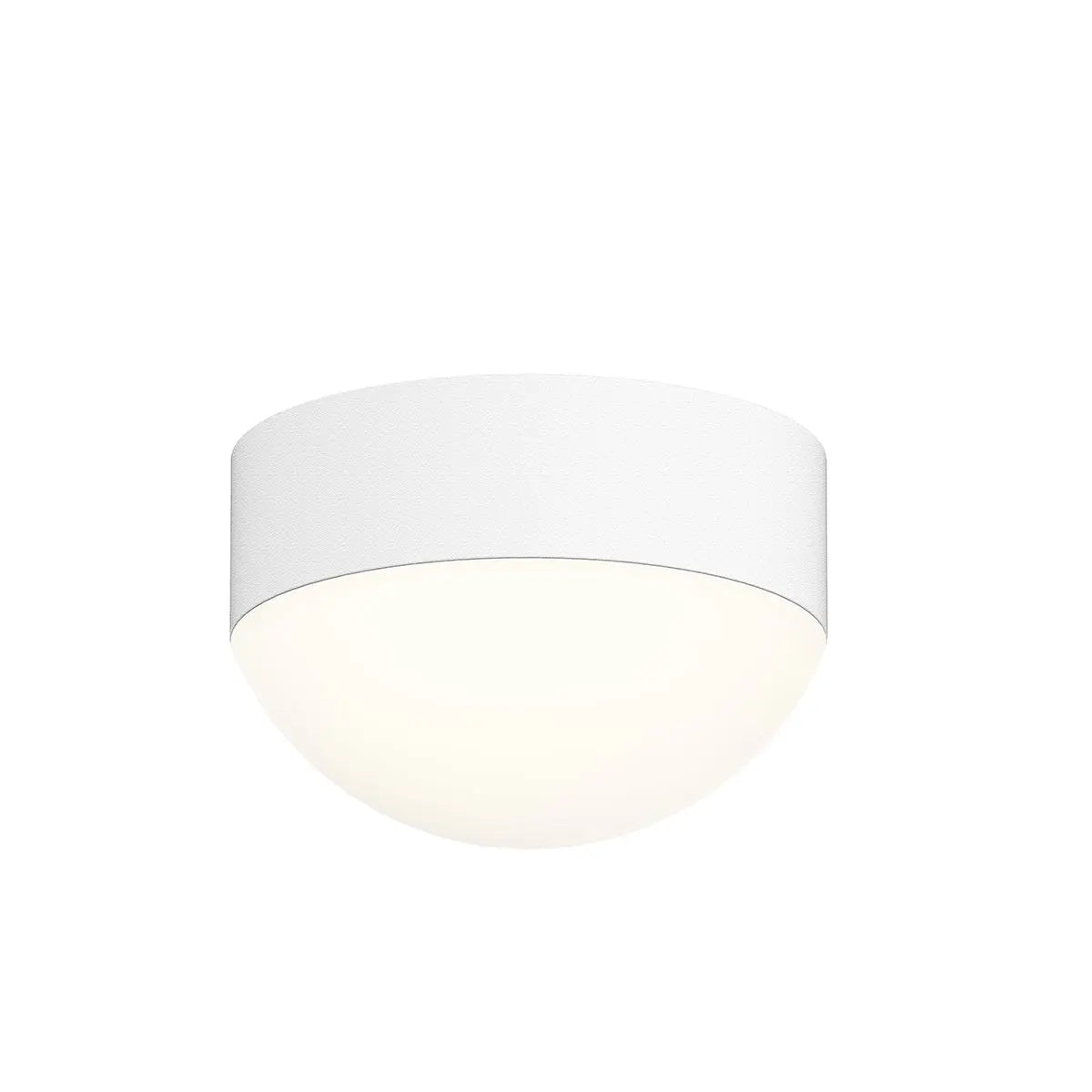 REALS Surface Mount - Flush Mount - Texture White - 3.25" H 5" W - Sonneman