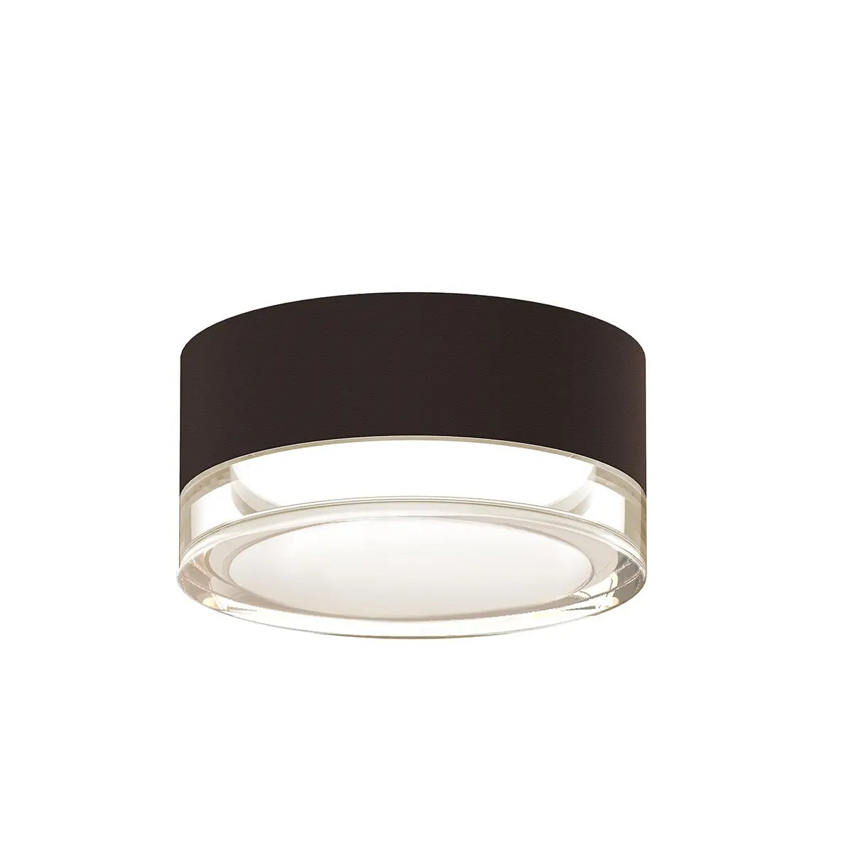 REALS Surface Mount - Flush Mount - Textured Bronze - 2.5" H 5" W - Sonneman