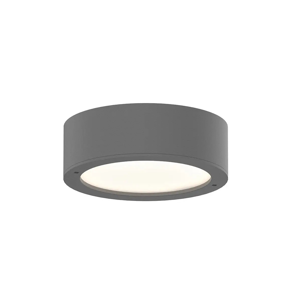 REALS Surface Mount - Flush Mount - Textured Gray - 1.5" H 5" W - Sonneman