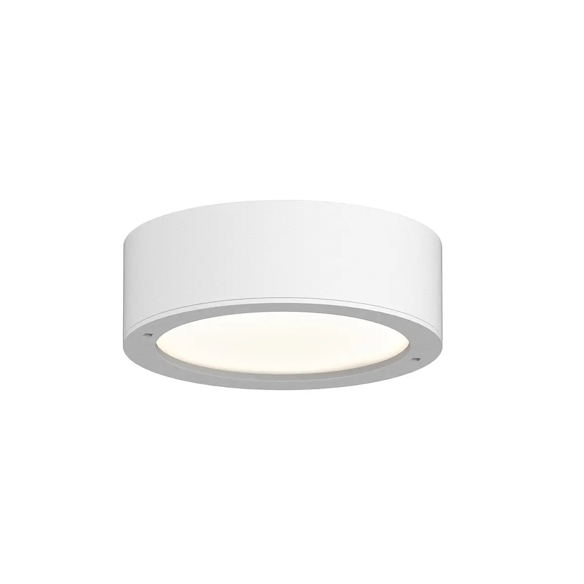 REALS Surface Mount - Flush Mount - Texture White - 1.5" H 5" W - Sonneman