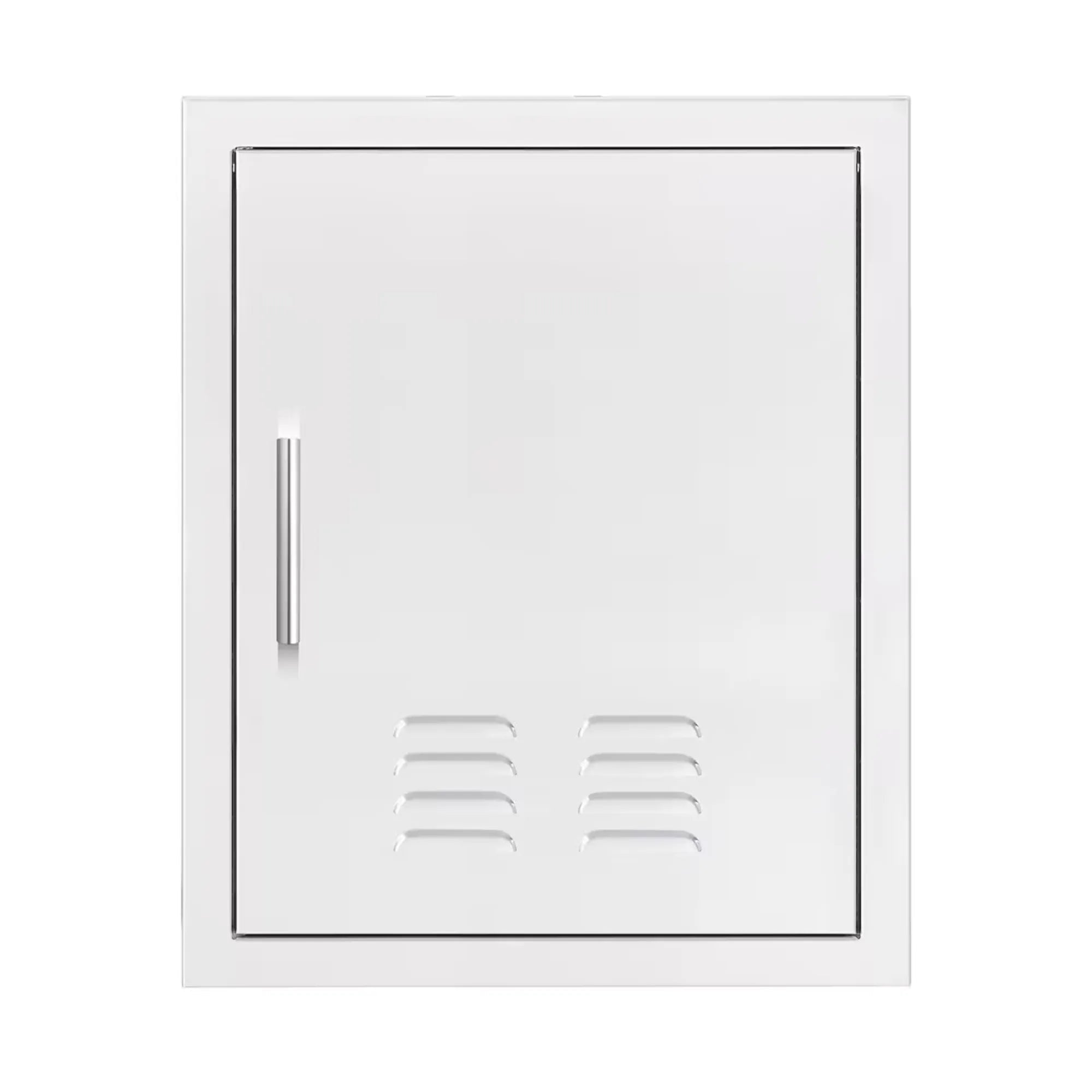 Summerset 18" × 22" Left-Opening Vented Access Door — 304 SS, Hidden Hinge, Magnetic Latch | DV-18VL Summerset