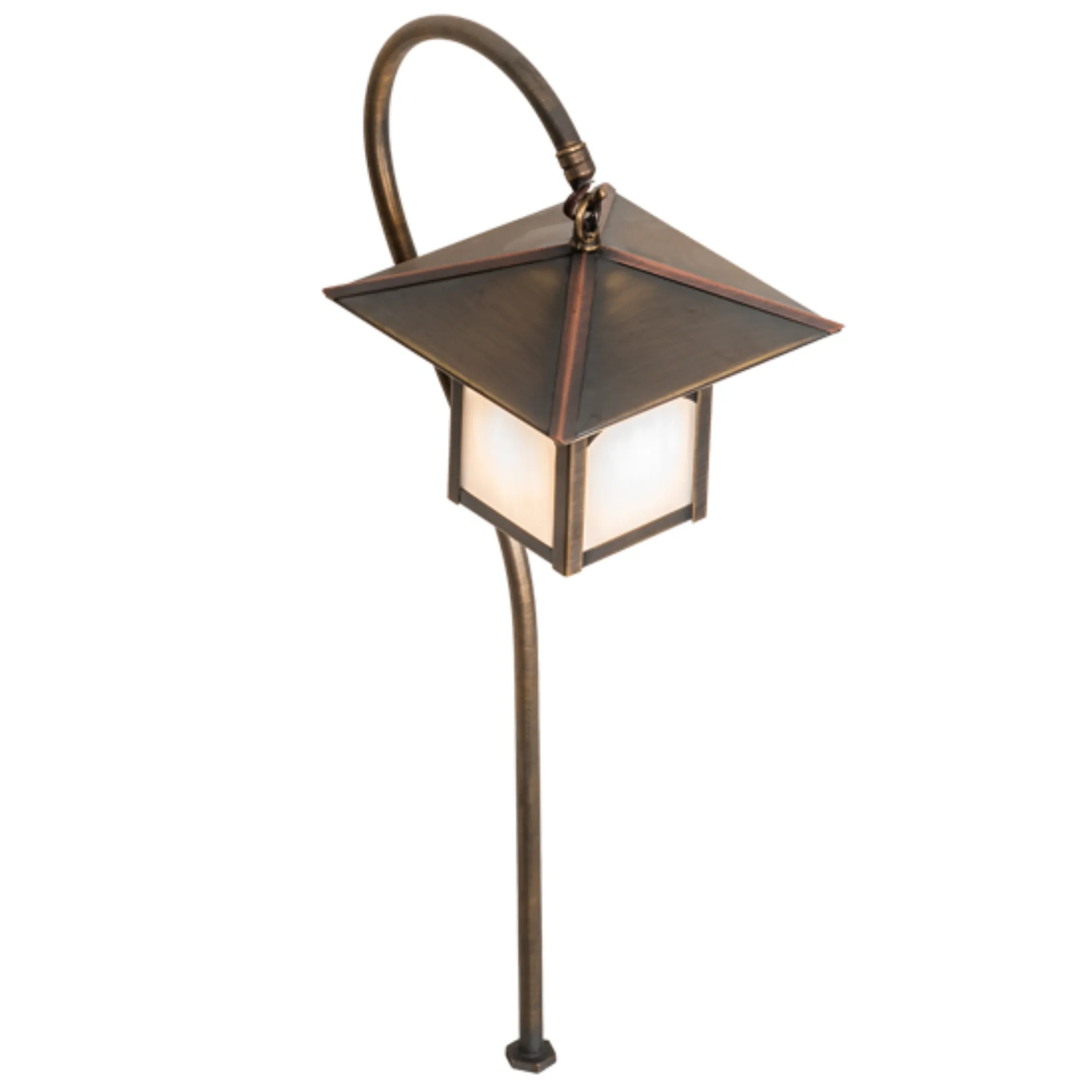 23" High Seneca Hill Top Shepherd's Hook Landscape Fixture – Meyda Lighting