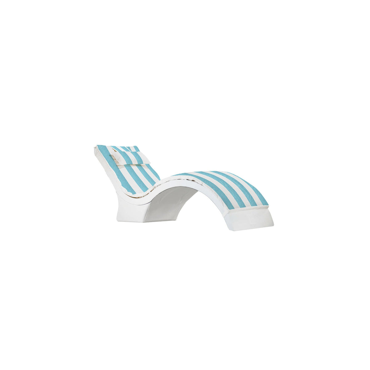 Ledge Lounger Signature Chaise Deep Cushion with Pillow - view 23
