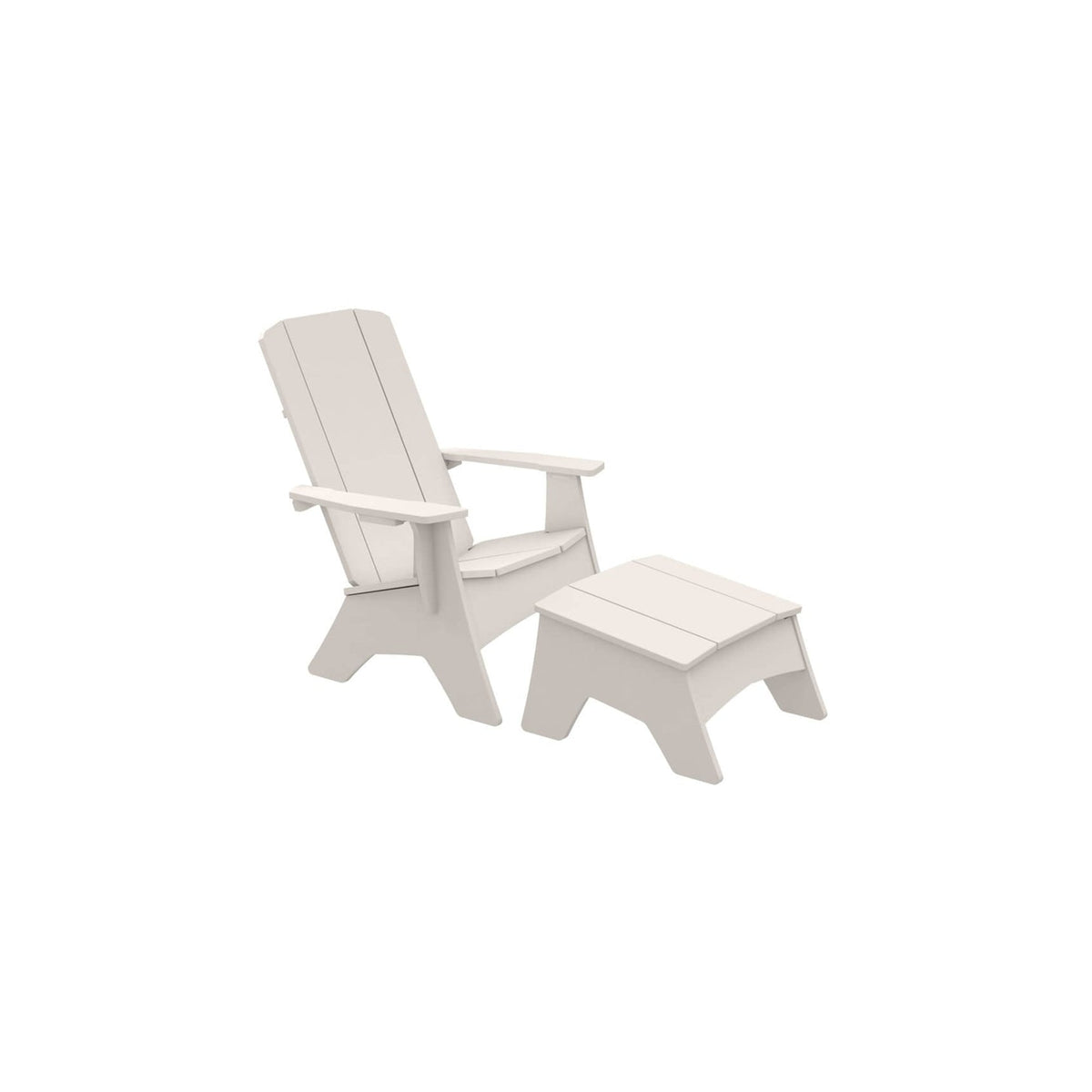 Ledge Lounger Mainstay Adirondack Ottoman Resin - view 7