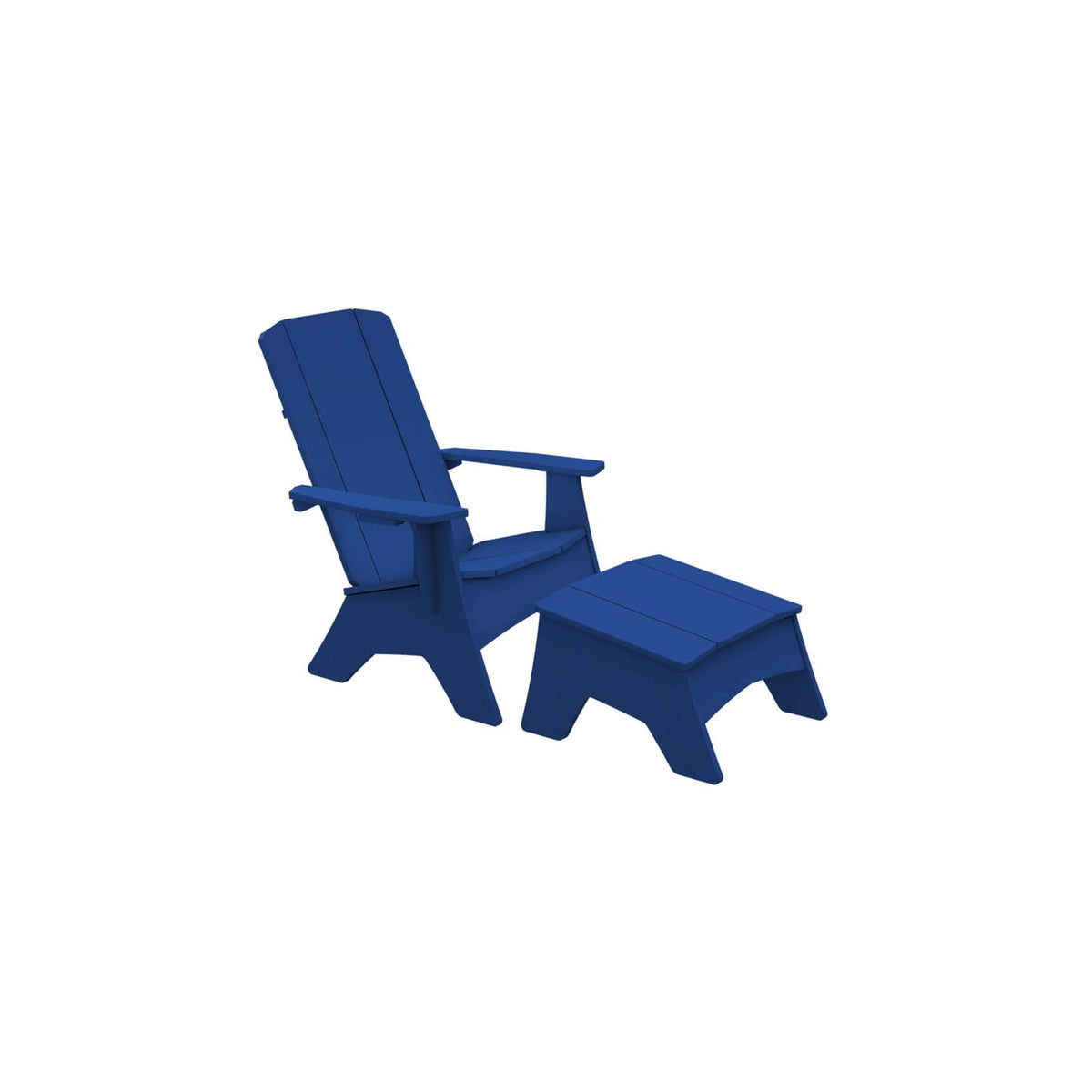 Ledge Lounger Mainstay Adirondack Ottoman Resin - view 11