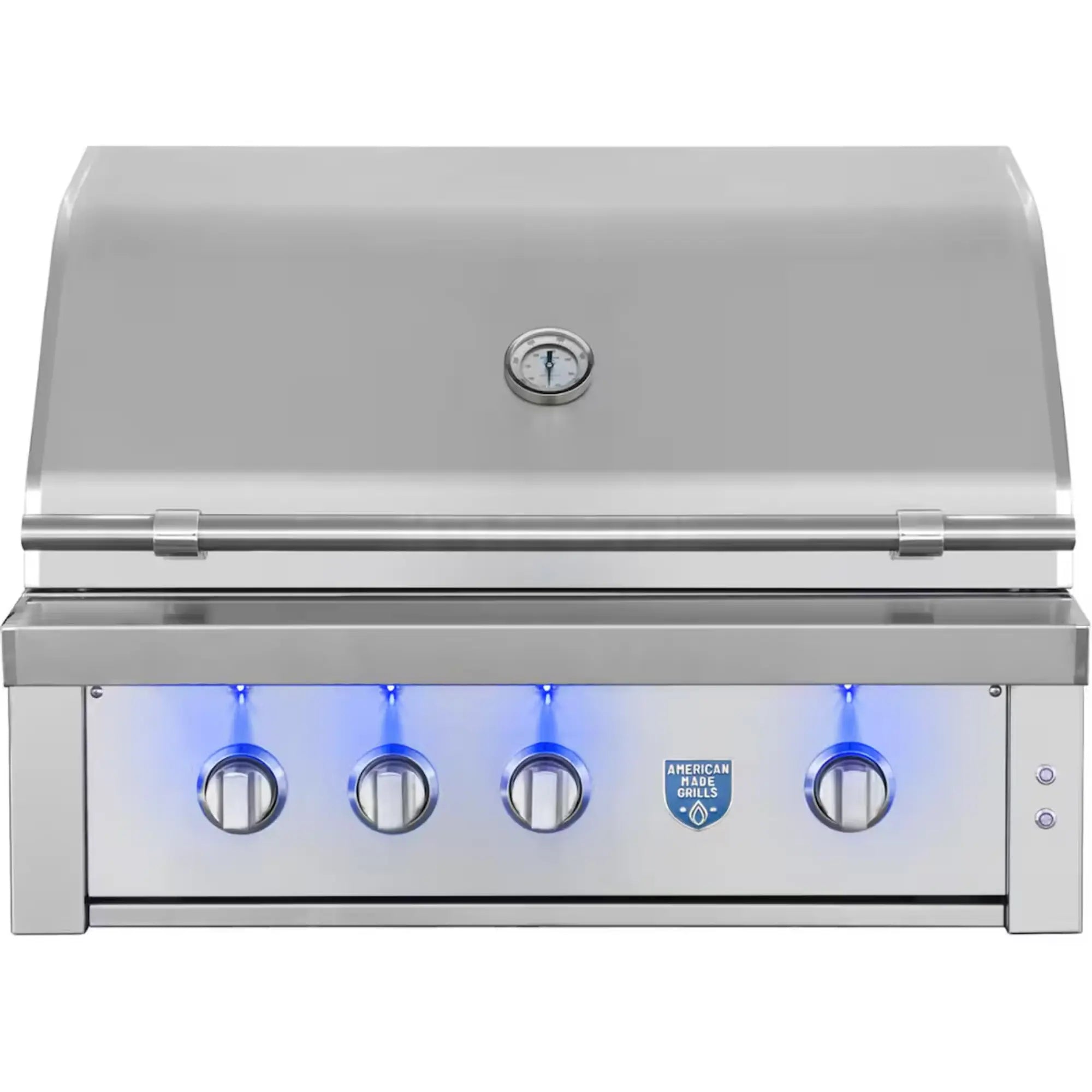 American Made Grills Estate Freedom 36" 3-Burner Built-In Gas Grill — 78,000 BTU w/ Ceramic Briquettes — EST36-FR American Made Grills