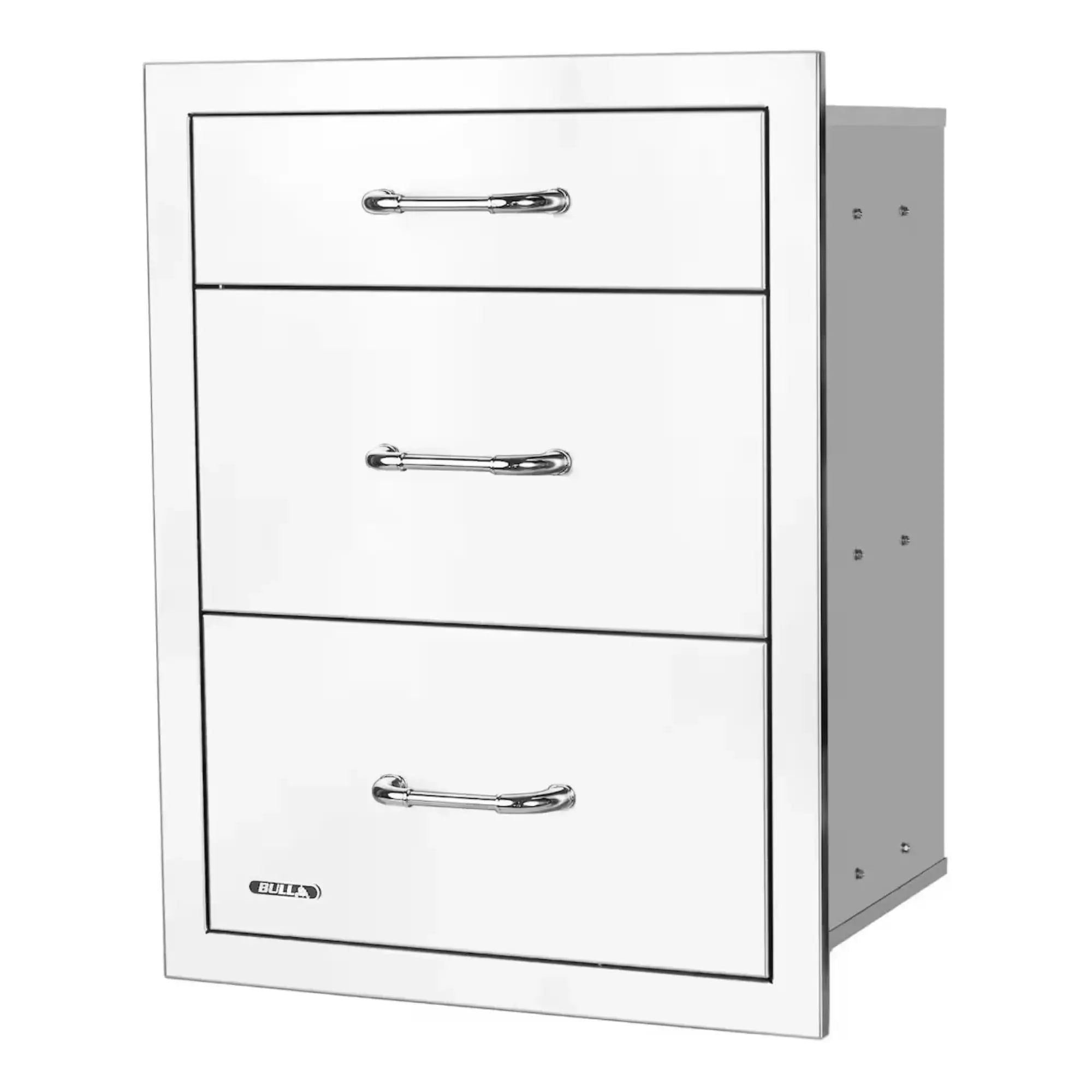 Bull 21-Inch Triple Drawer – ½" Reveal Bull