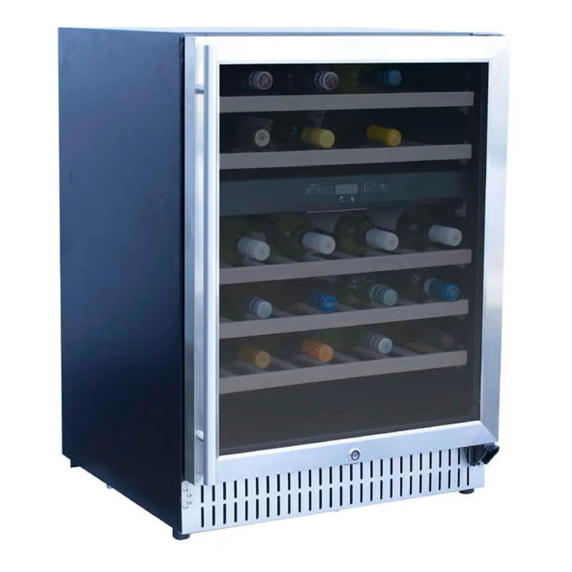 Summerset 24" Outdoor Rated Dual-Zone Wine Cooler — 5.3 Cu. Ft., 46-Bottle capacity | RFR-24WD Summerset