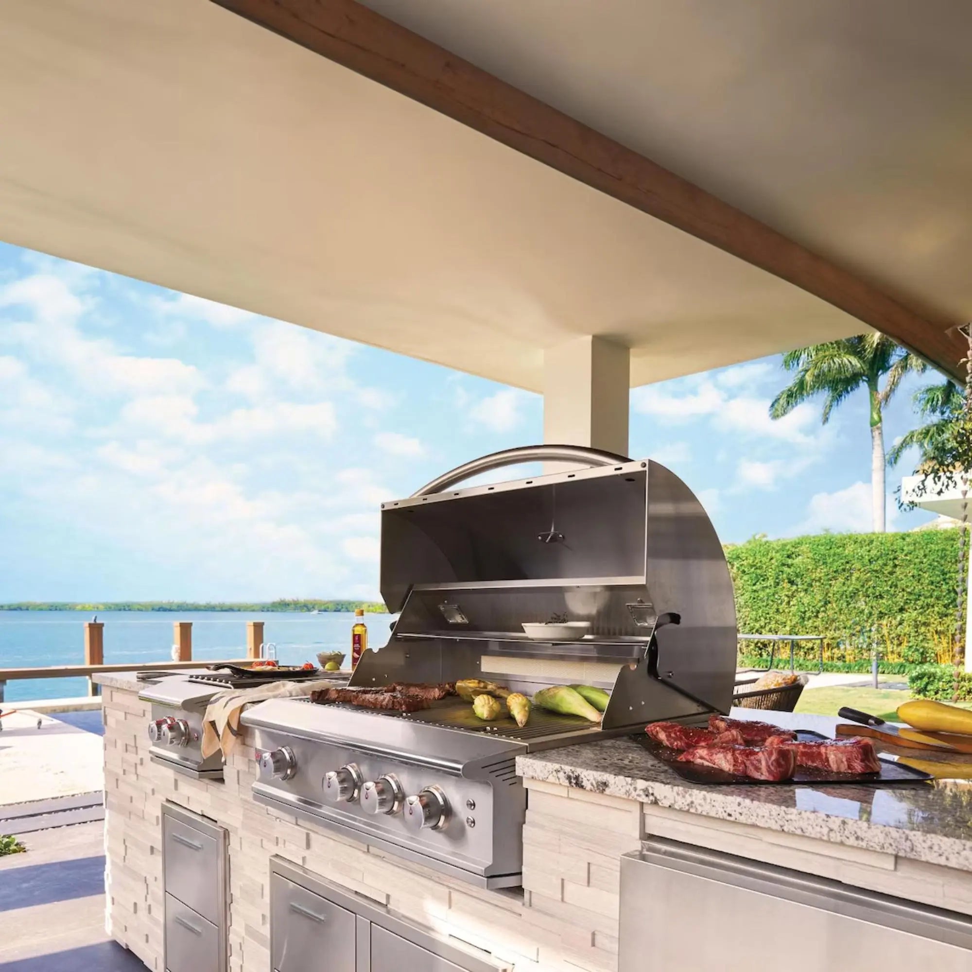Blaze Professional LUX 34-Inch 3-Burner Natural Gas Built-In Grill – BLZ-3PRO-NG Blaze