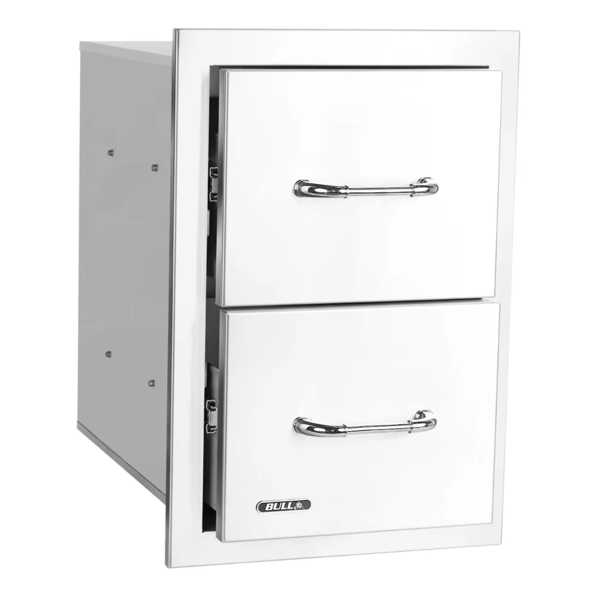 Bull 15-Inch Double Drawer – ½" Reveal Bull