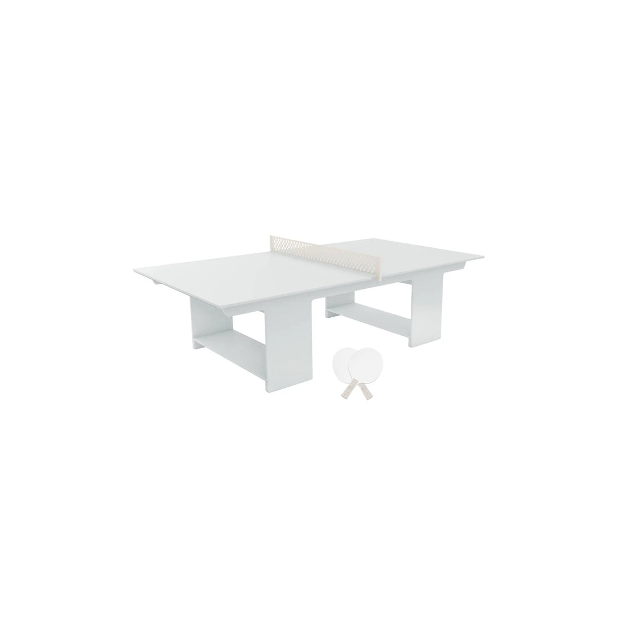 Ledge Lounger Table Tennis Set Resin Outdoor Ping Pong Table - view 18