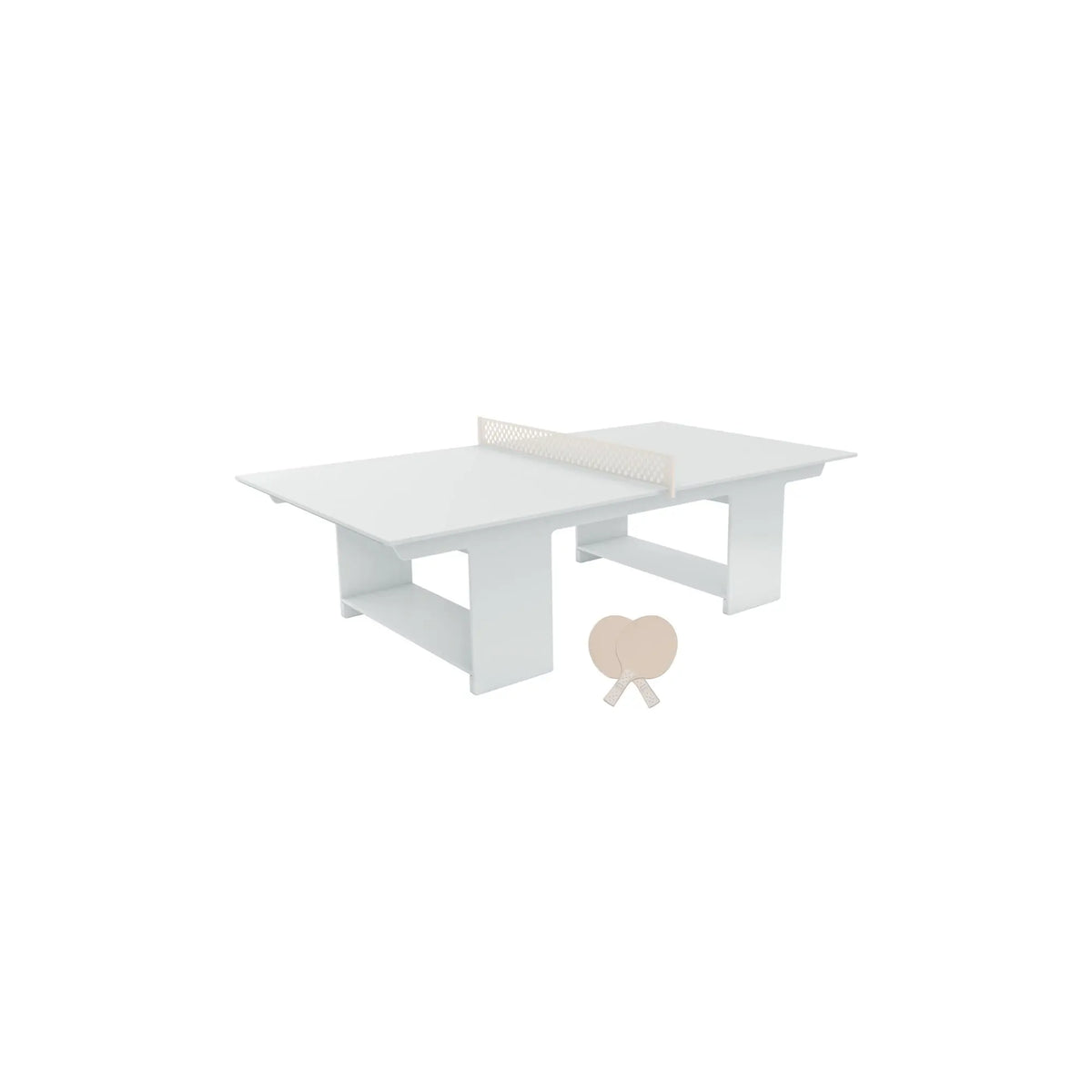 Ledge Lounger Table Tennis Set Resin Outdoor Ping Pong Table - view 19