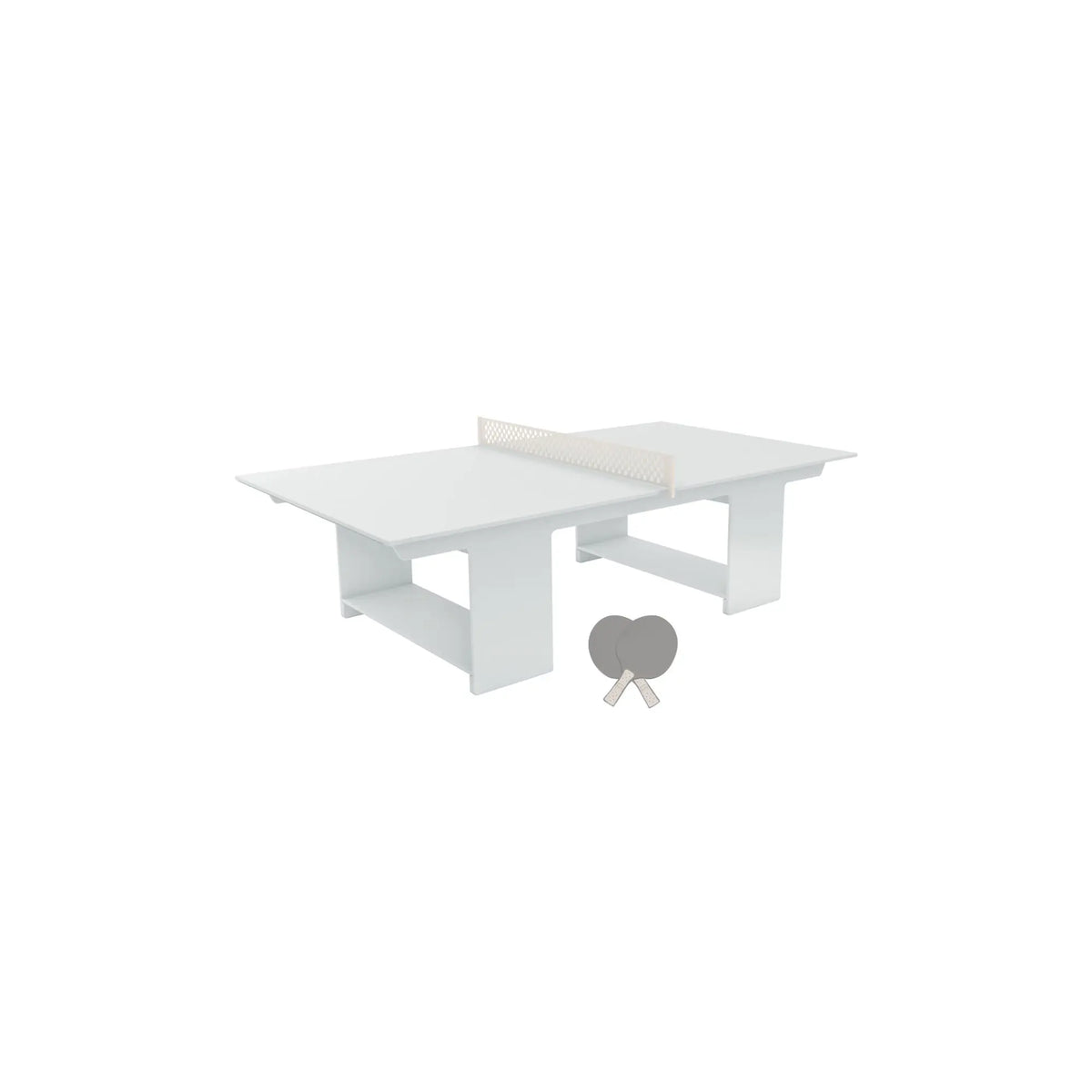 Ledge Lounger Table Tennis Set Resin Outdoor Ping Pong Table - view 20