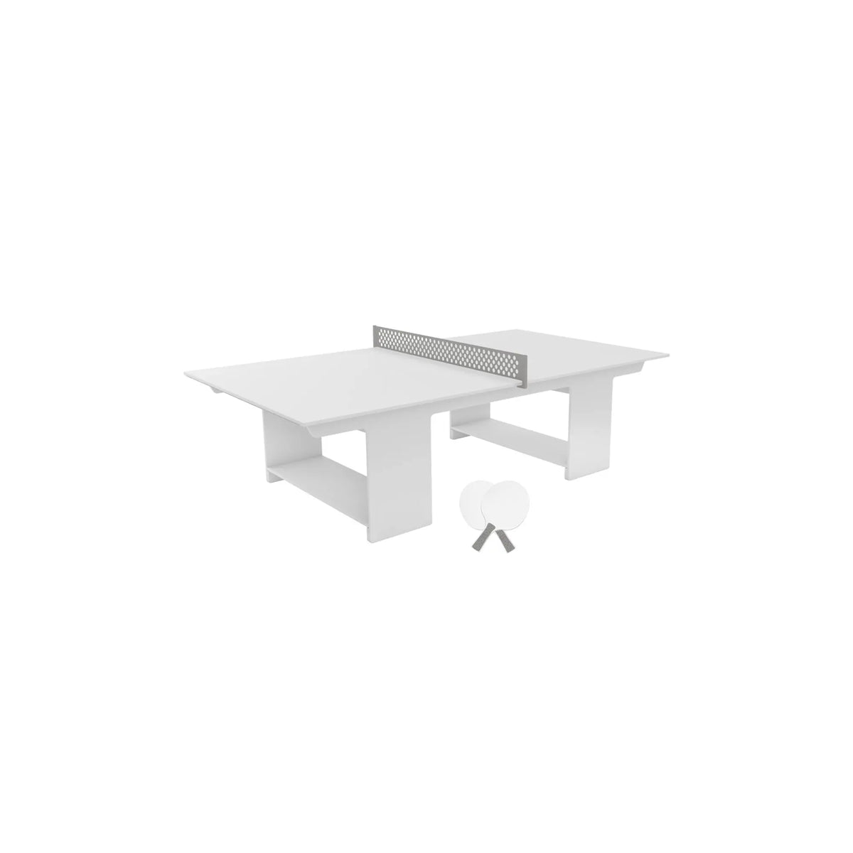 Ledge Lounger Table Tennis Set Resin Outdoor Ping Pong Table - view 21