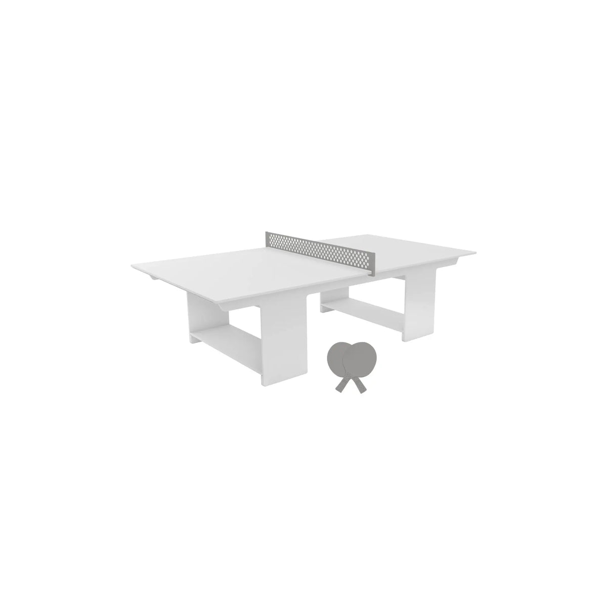 Ledge Lounger Table Tennis Set Resin Outdoor Ping Pong Table - view 23