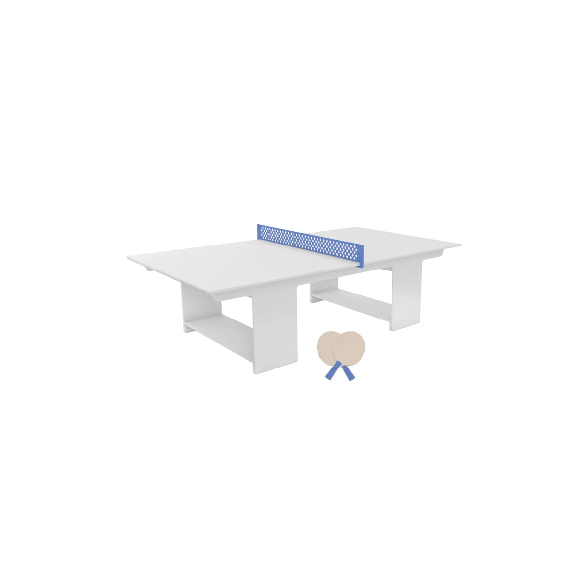 Ledge Lounger Table Tennis Set Resin Outdoor Ping Pong Table - view 28