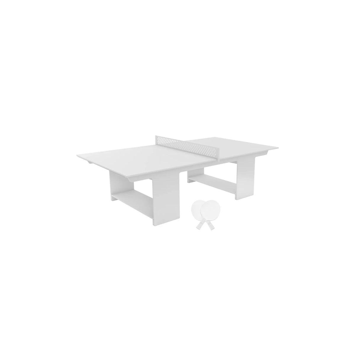 Ledge Lounger Table Tennis Set Resin Outdoor Ping Pong Table - view 30