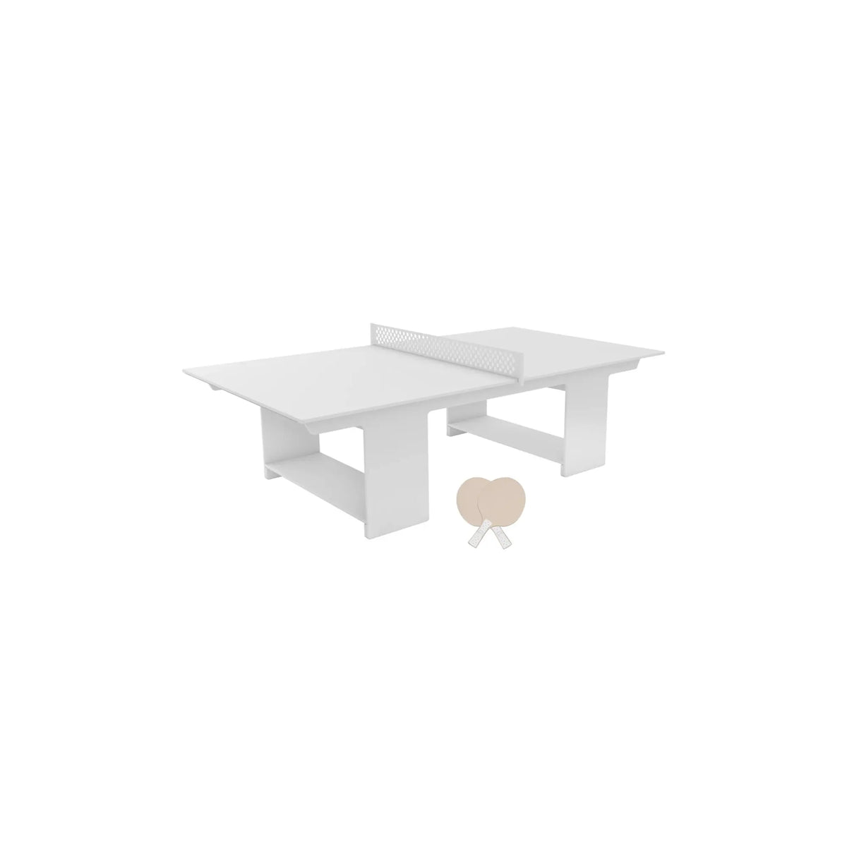Ledge Lounger Table Tennis Set Resin Outdoor Ping Pong Table - view 31