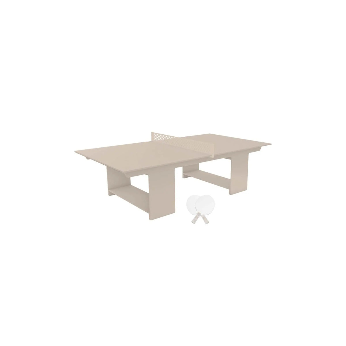 Ledge Lounger Table Tennis Set Resin Outdoor Ping Pong Table - view 36