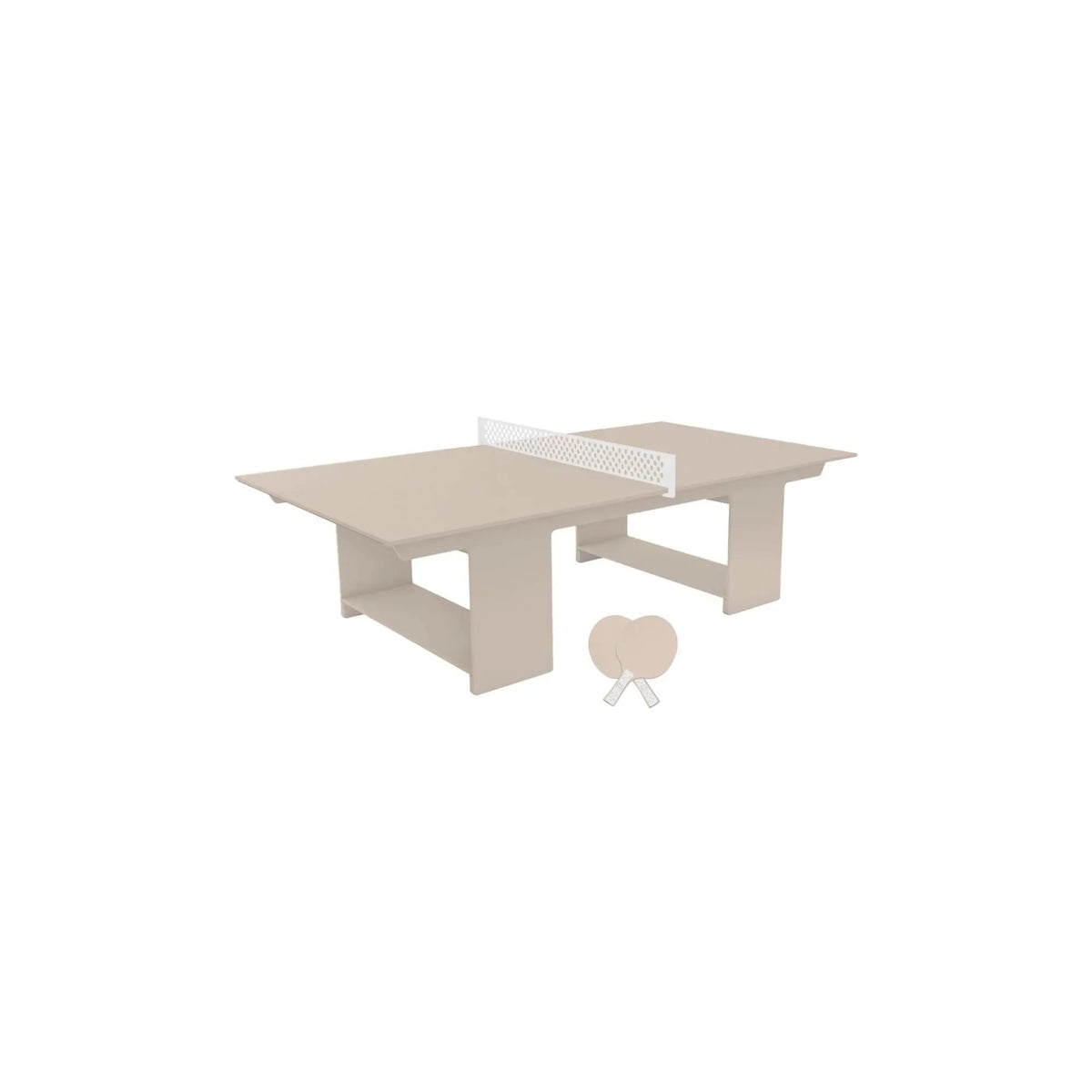 Ledge Lounger Table Tennis Set Resin Outdoor Ping Pong Table - view 49