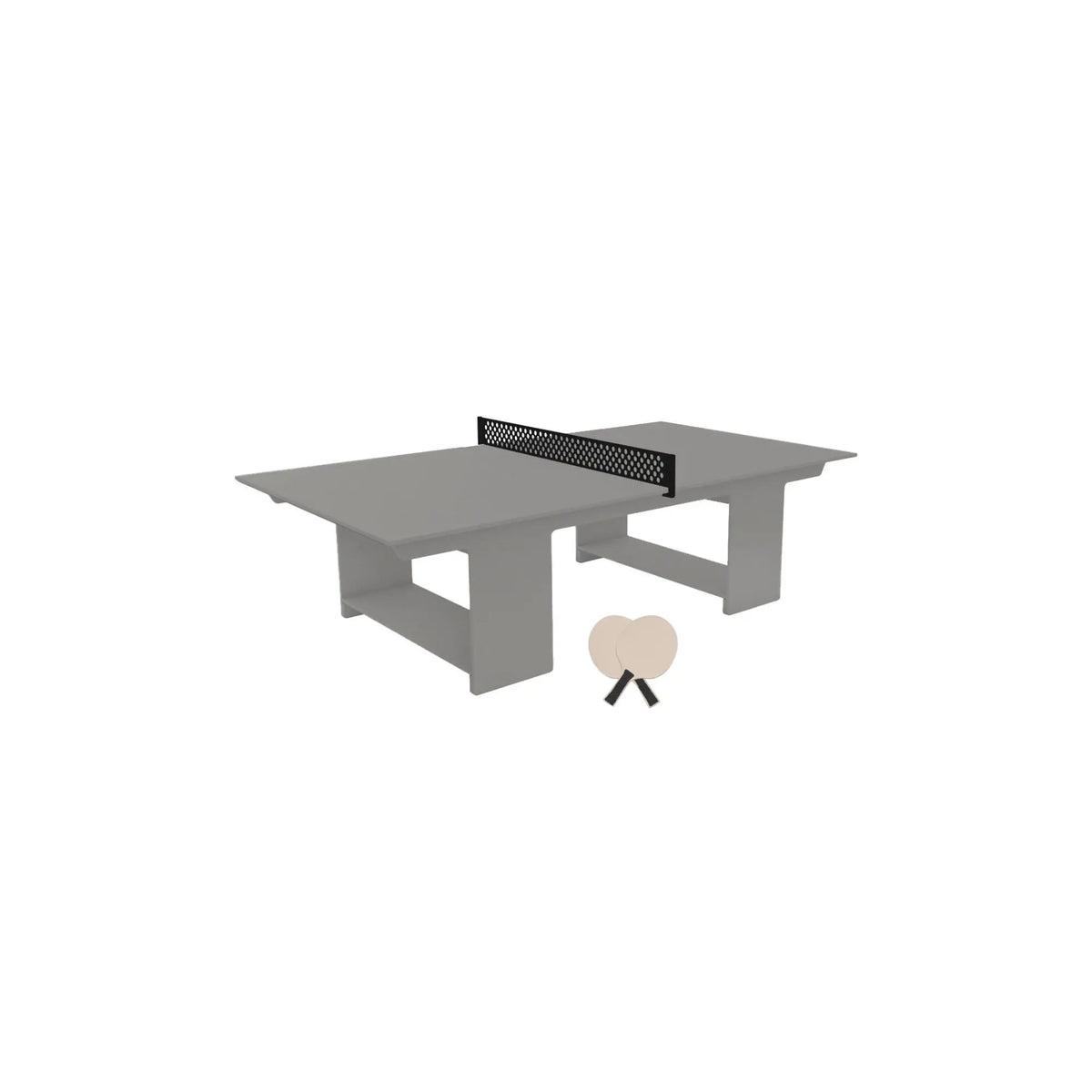 Ledge Lounger Table Tennis Set Resin Outdoor Ping Pong Table - view 52