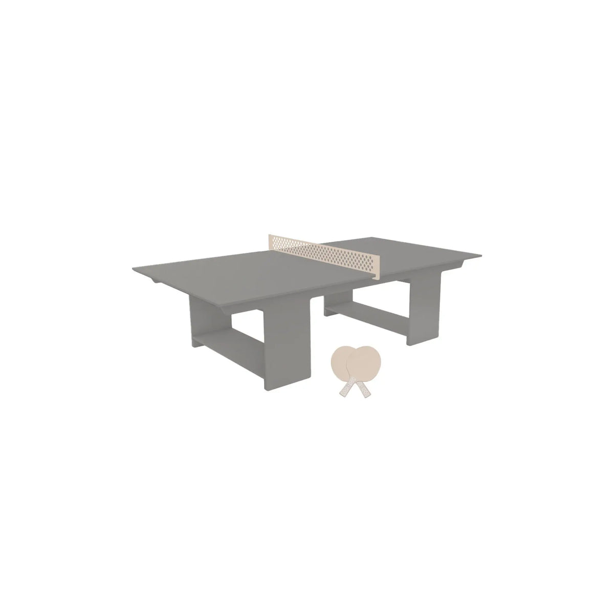 Ledge Lounger Table Tennis Set Resin Outdoor Ping Pong Table - view 55