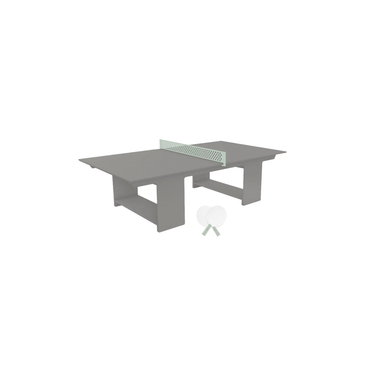 Ledge Lounger Table Tennis Set Resin Outdoor Ping Pong Table - view 60