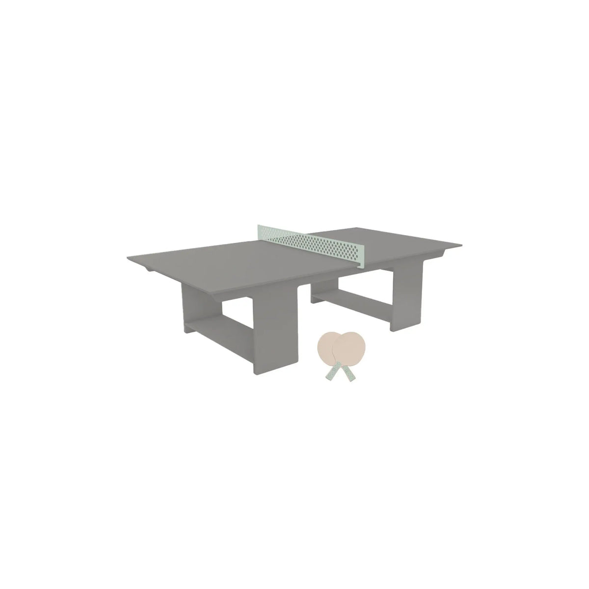Ledge Lounger Table Tennis Set Resin Outdoor Ping Pong Table - view 61