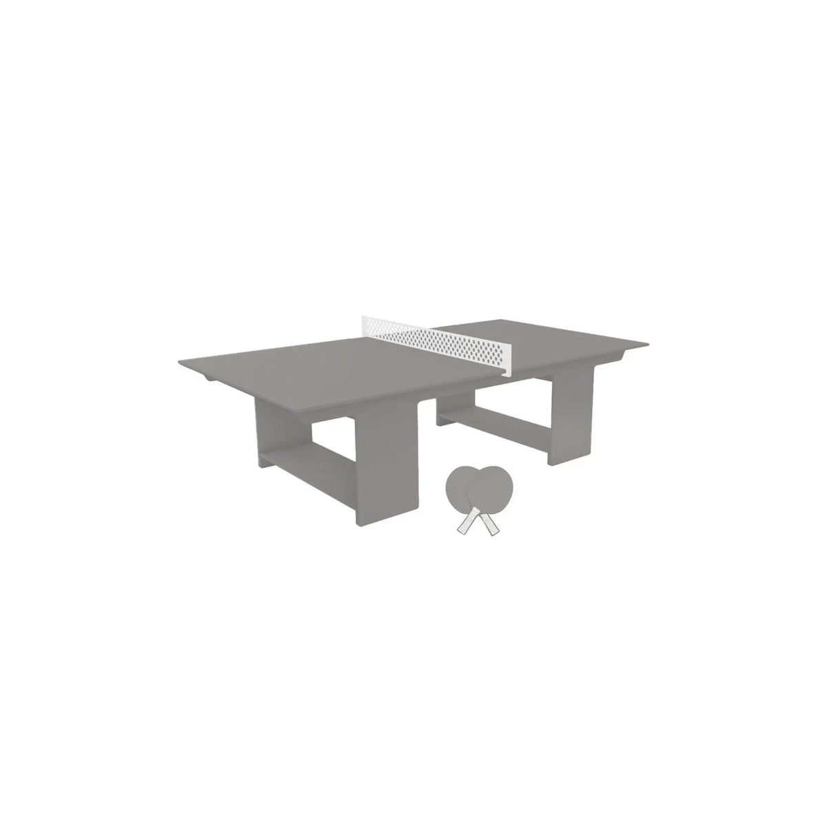 Ledge Lounger Table Tennis Set Resin Outdoor Ping Pong Table - view 68