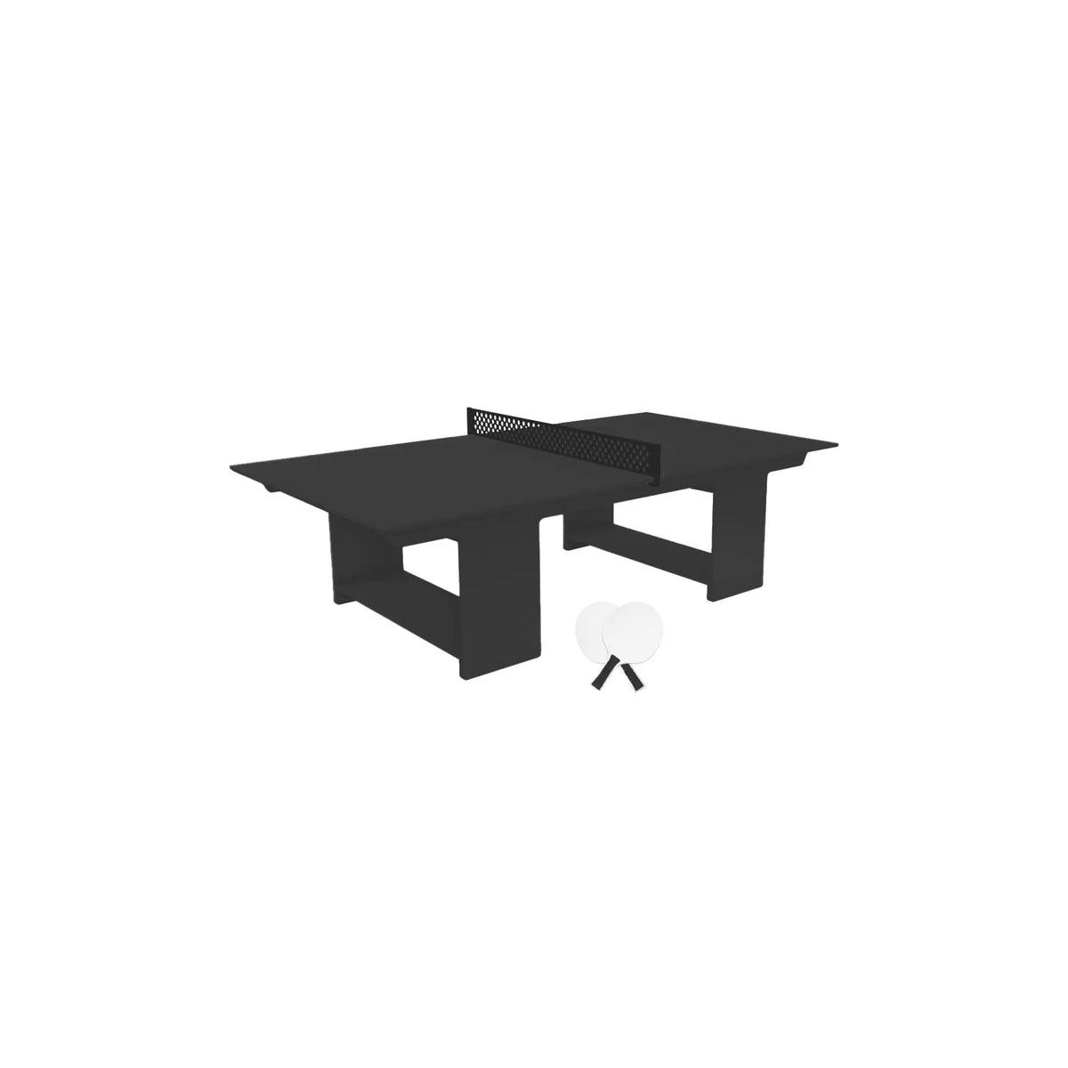Ledge Lounger Table Tennis Set Resin Outdoor Ping Pong Table - view 69