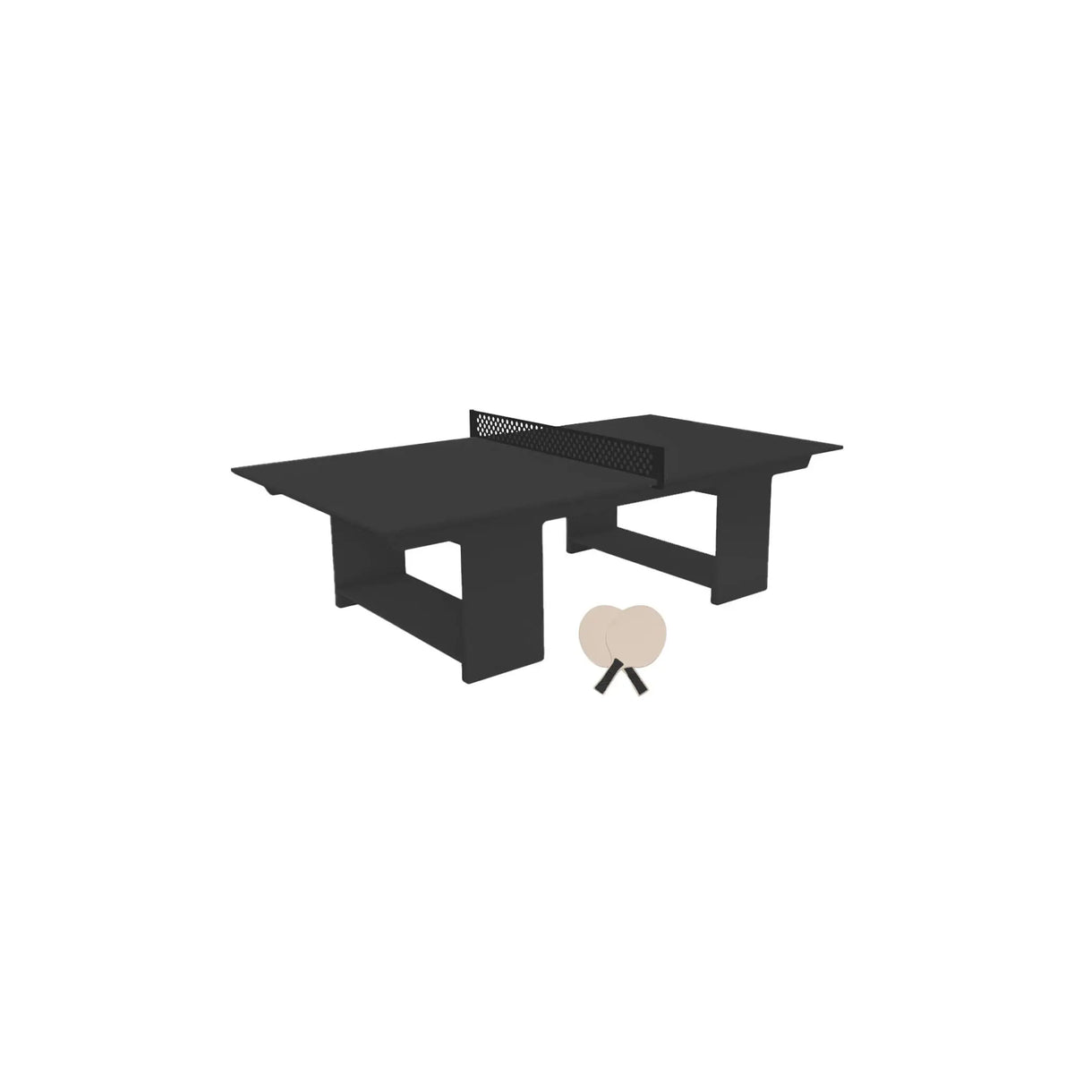 Ledge Lounger Table Tennis Set Resin Outdoor Ping Pong Table - view 70