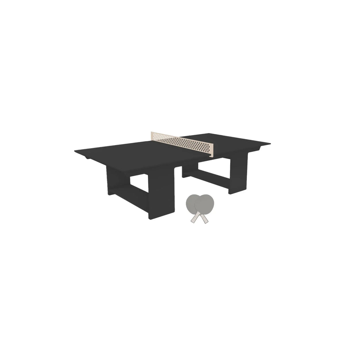 Ledge Lounger Table Tennis Set Resin Outdoor Ping Pong Table - view 74